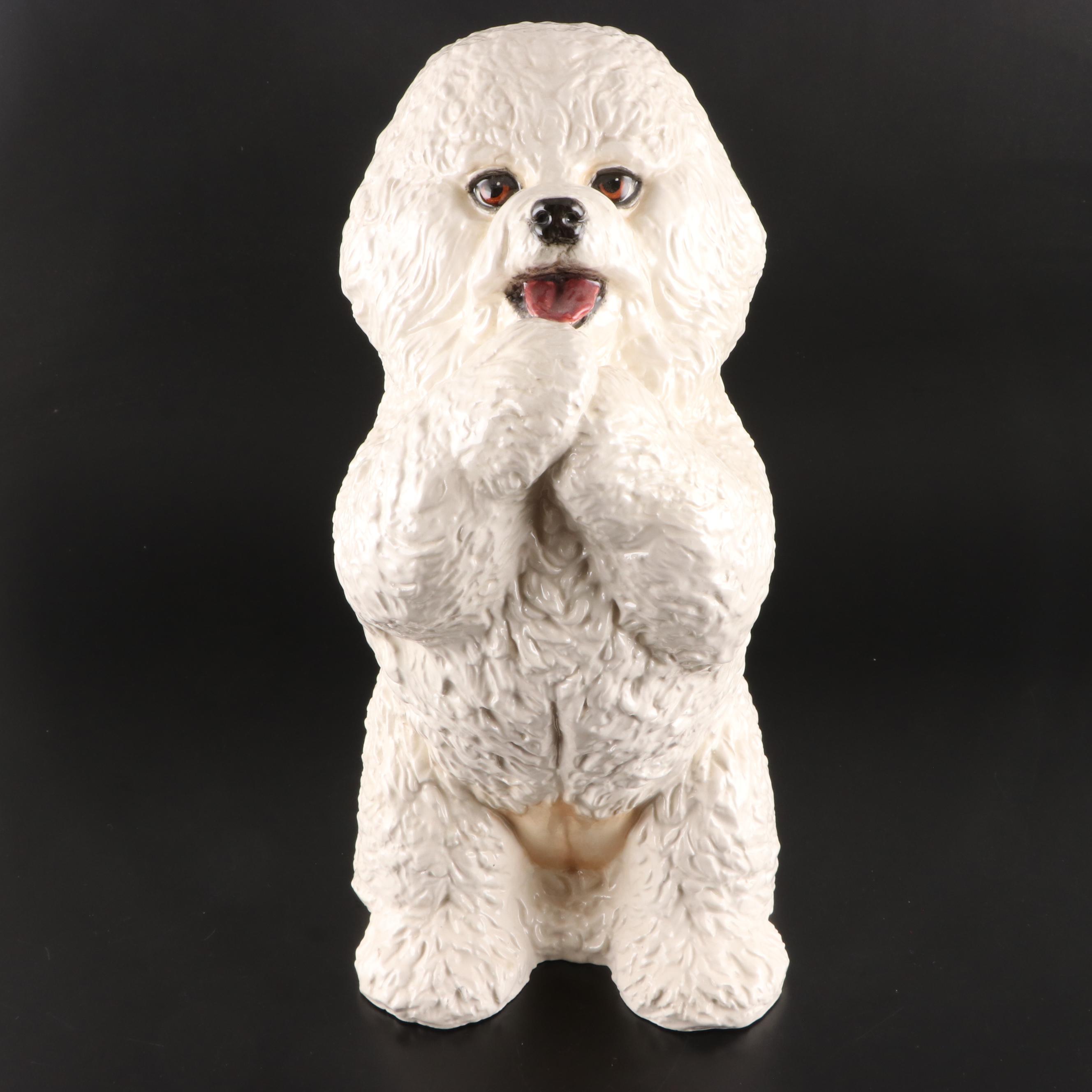 Townsend Ceramic Bichon Frise Figure