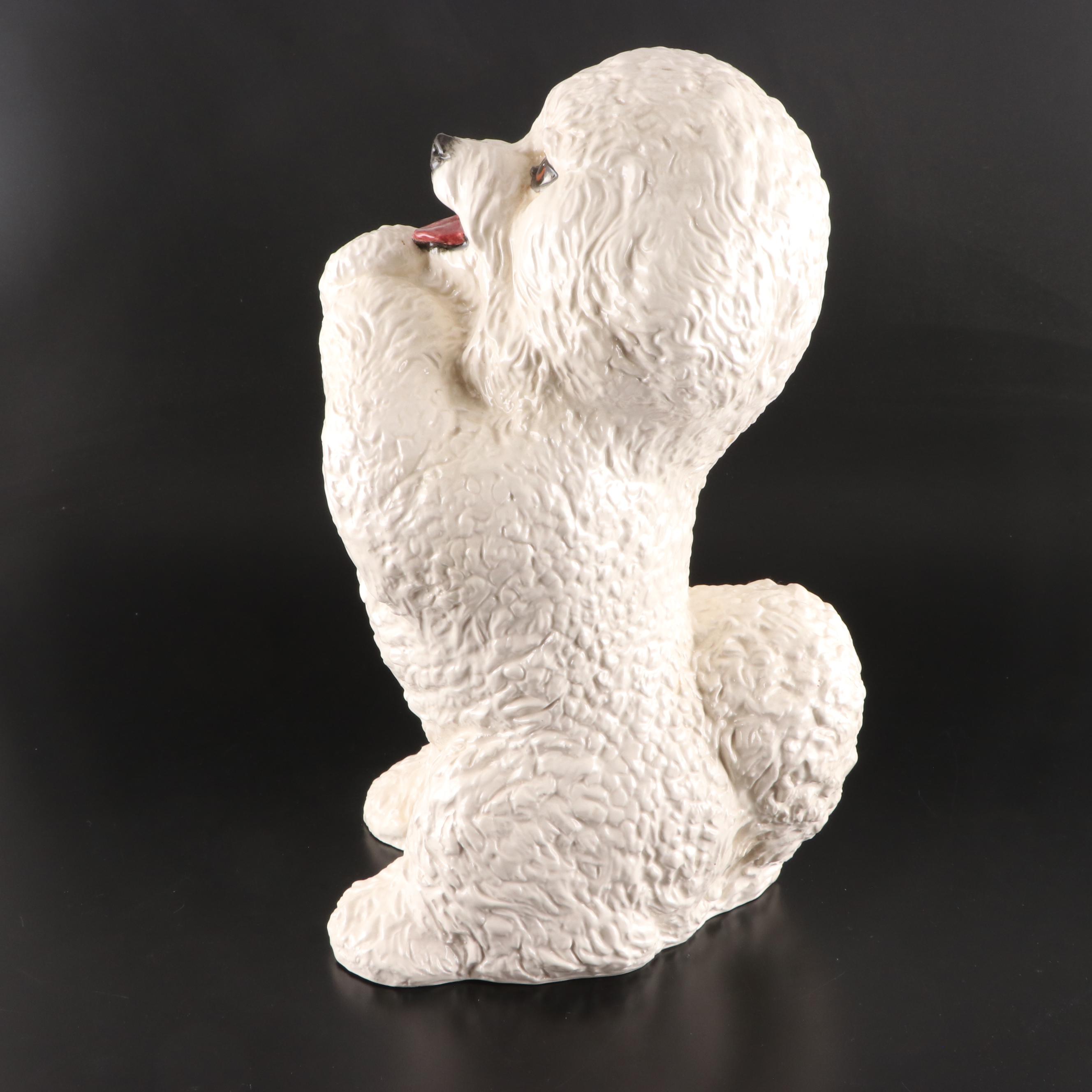 Townsend Ceramic Bichon Frise Figure