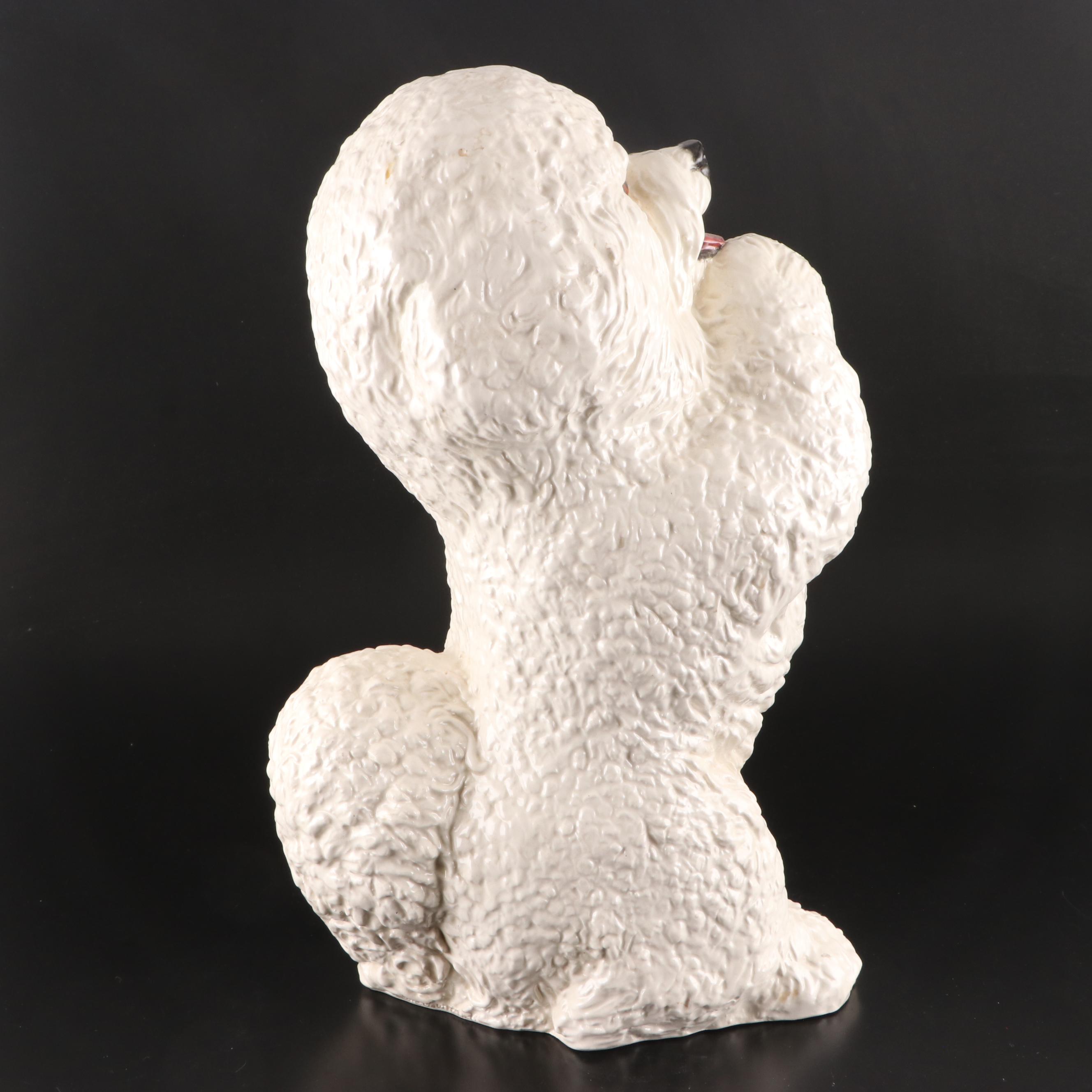 Townsend Ceramic Bichon Frise Figure