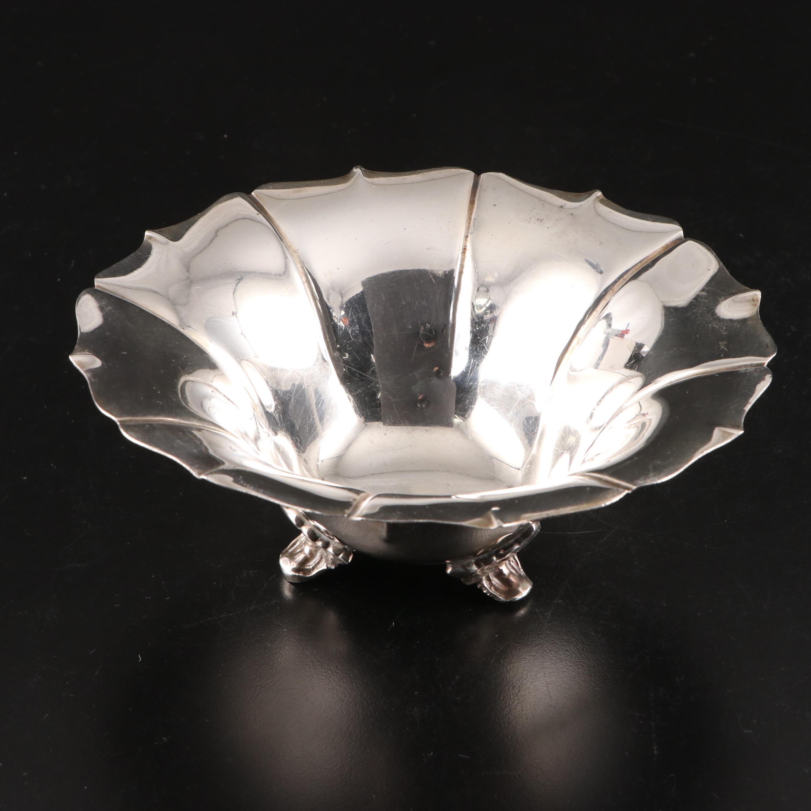 Sterling Silver Footed Bowl