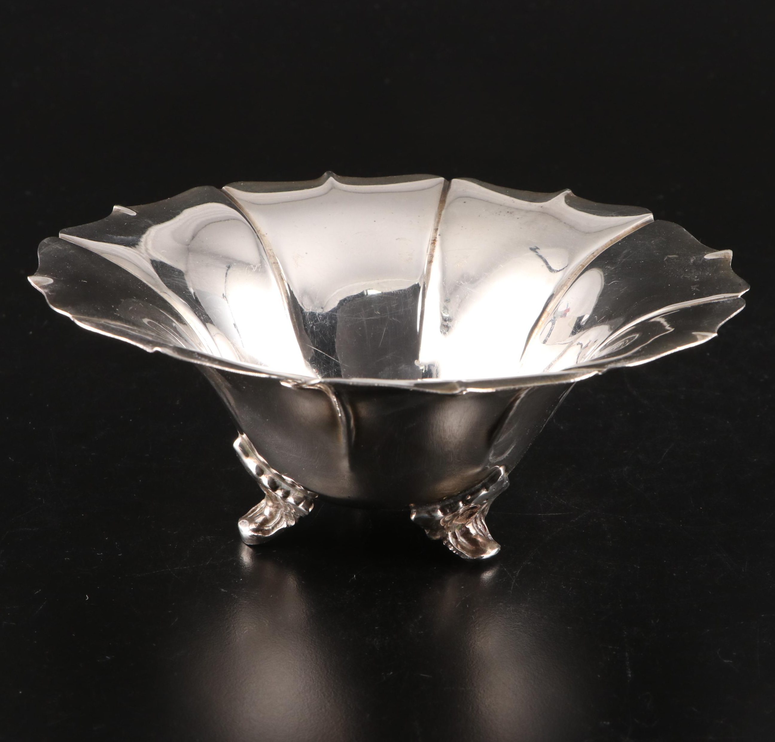 Sterling Silver Footed Bowl
