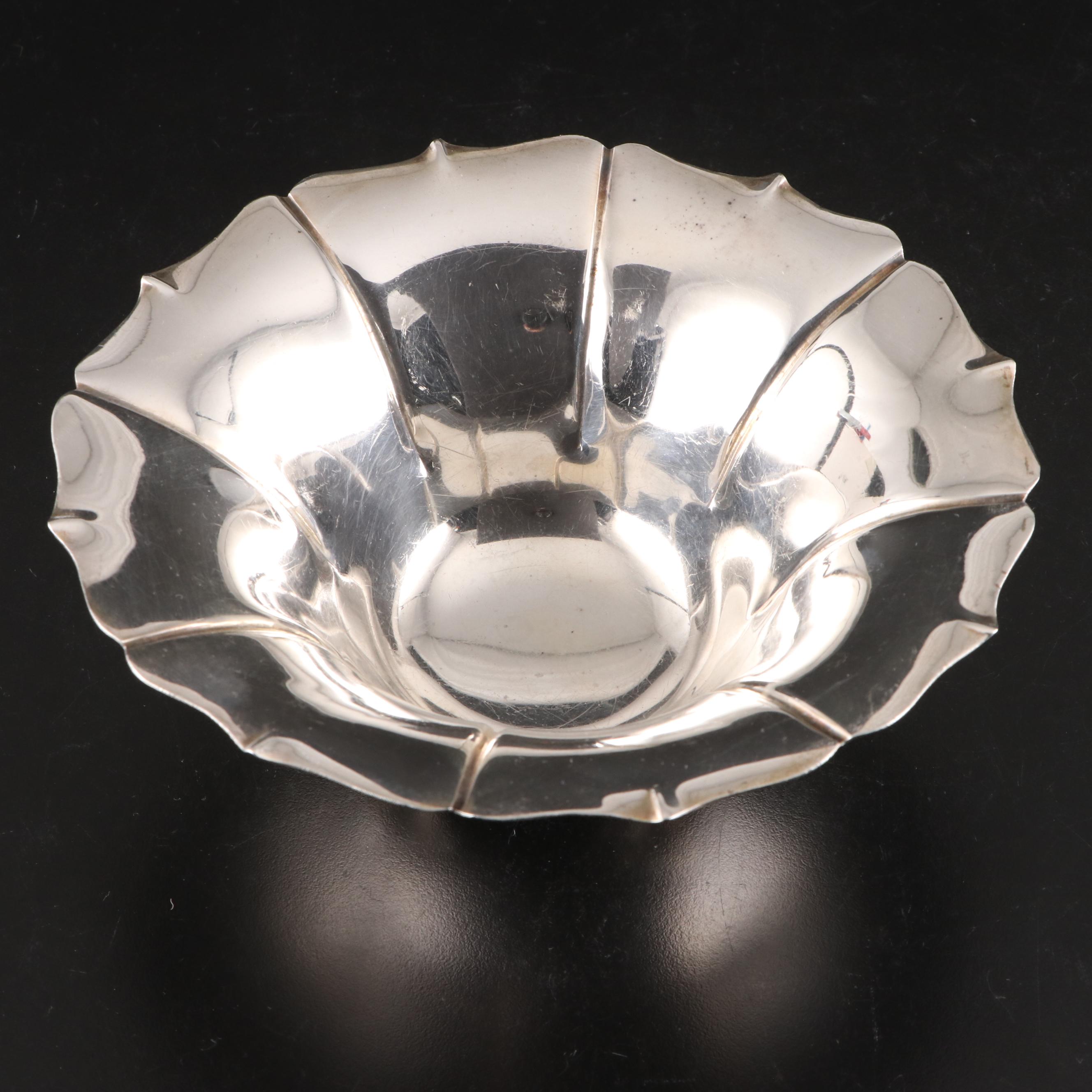 Sterling Silver Footed Bowl