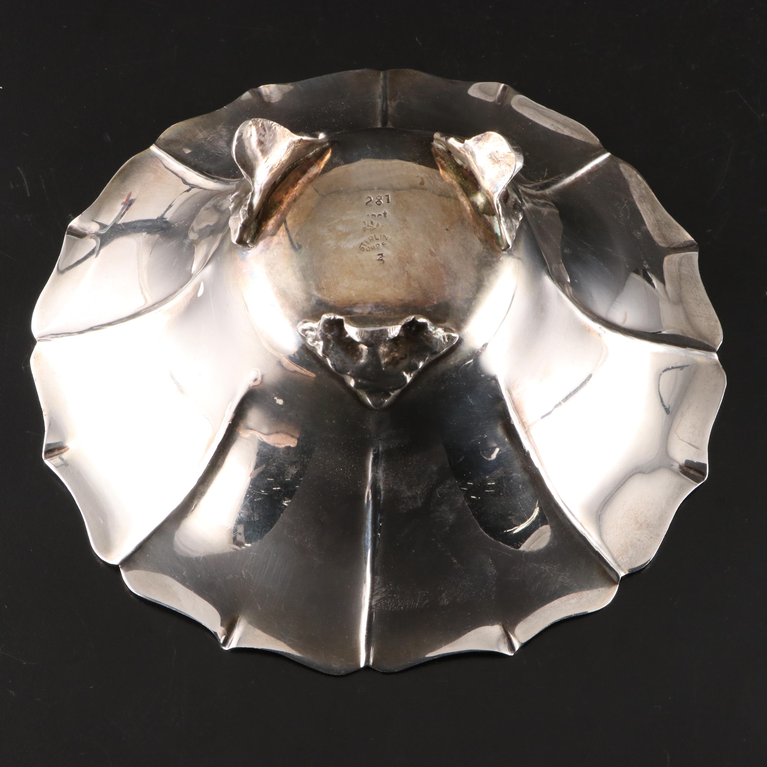 Sterling Silver Footed Bowl