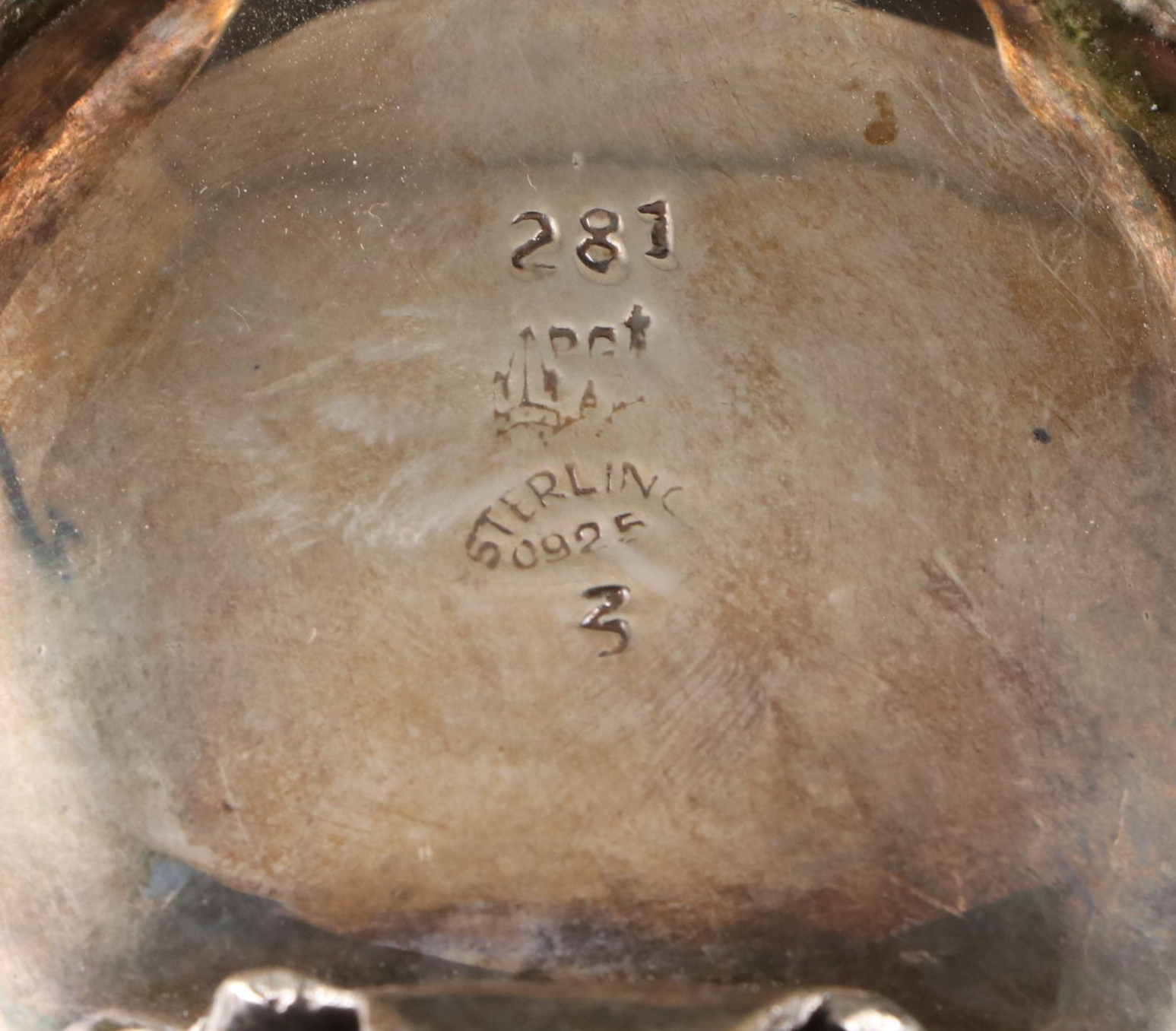 Sterling Silver Footed Bowl