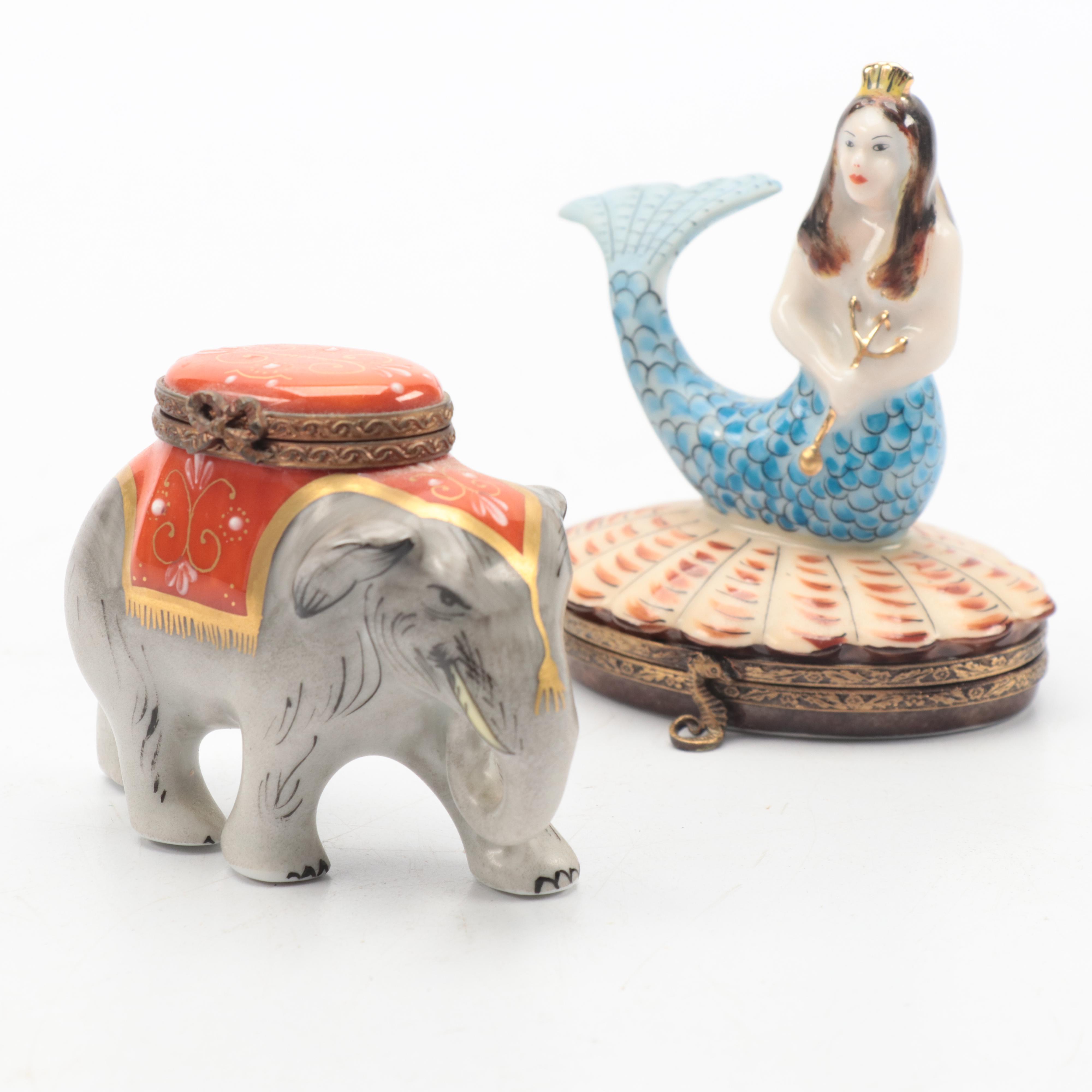 Rochard Porcelain Limoges Boxes