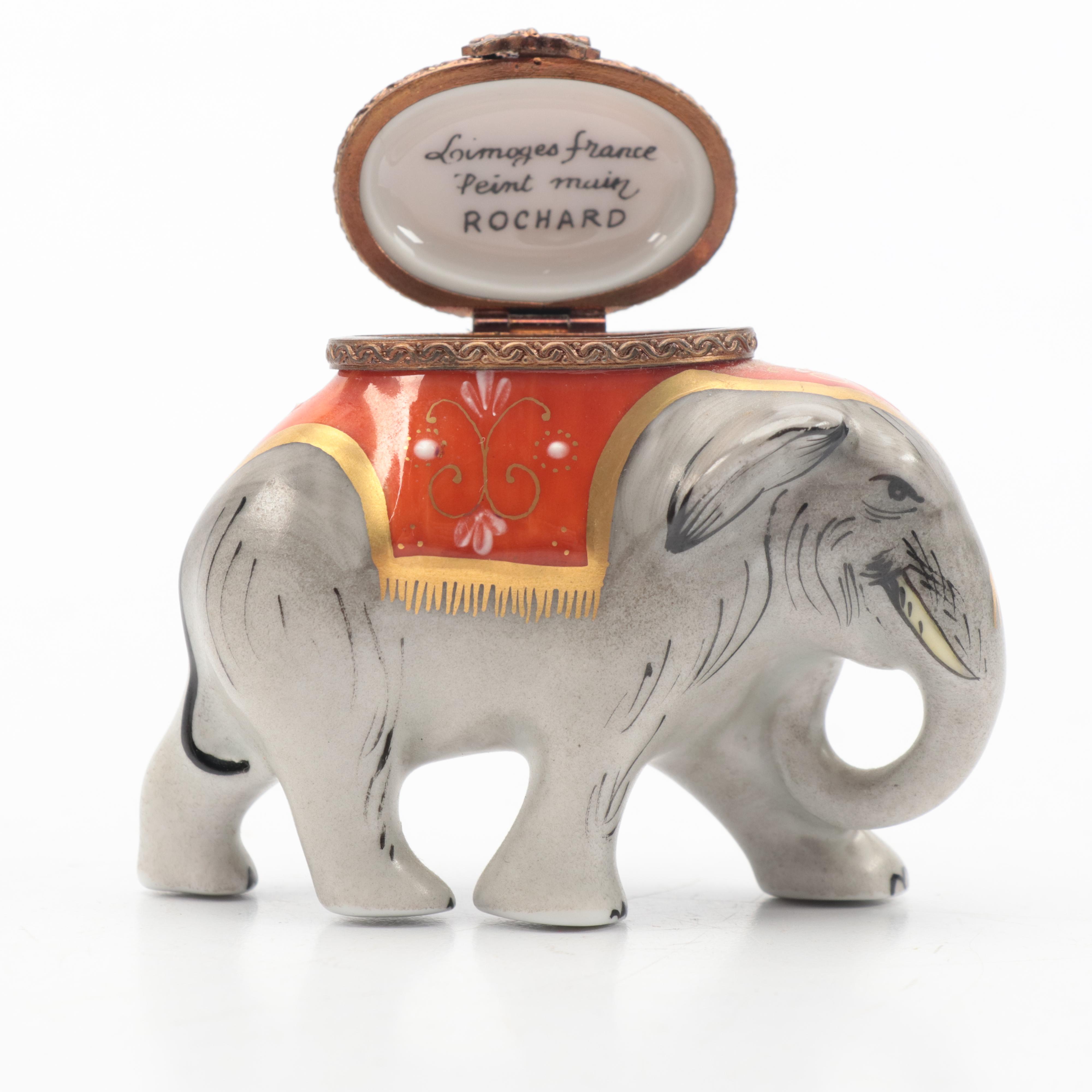 Rochard Porcelain Limoges Boxes