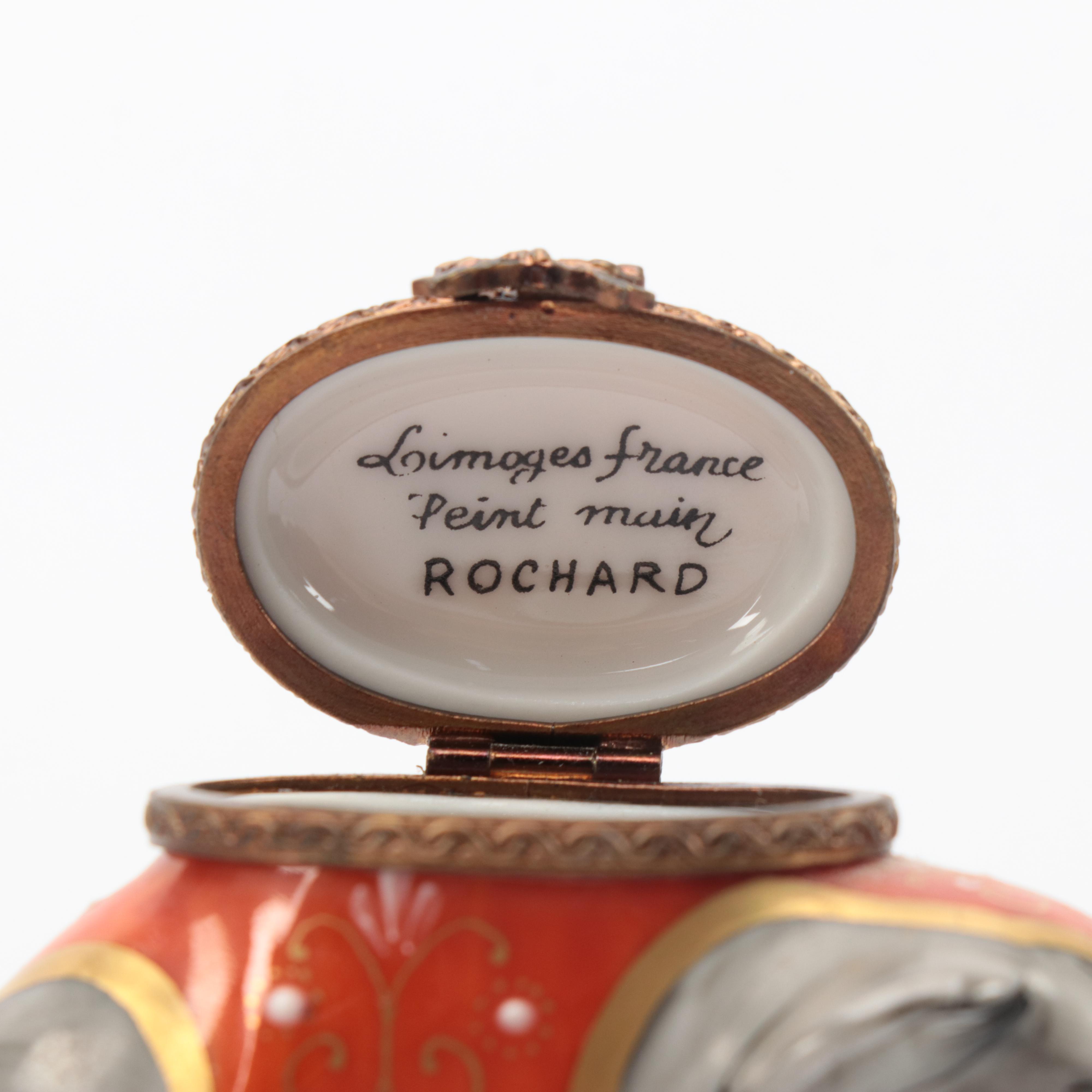 Rochard Porcelain Limoges Boxes