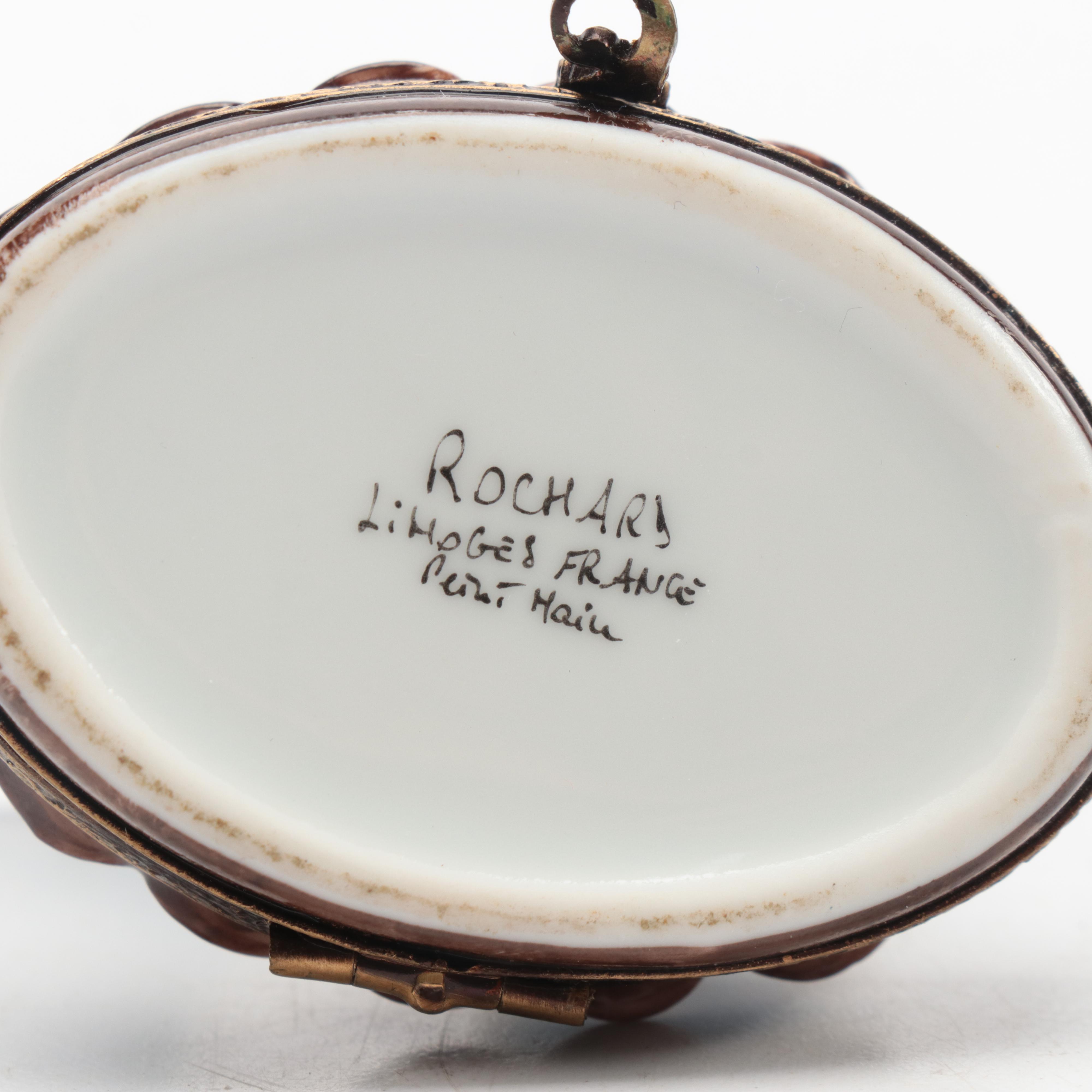 Rochard Porcelain Limoges Boxes