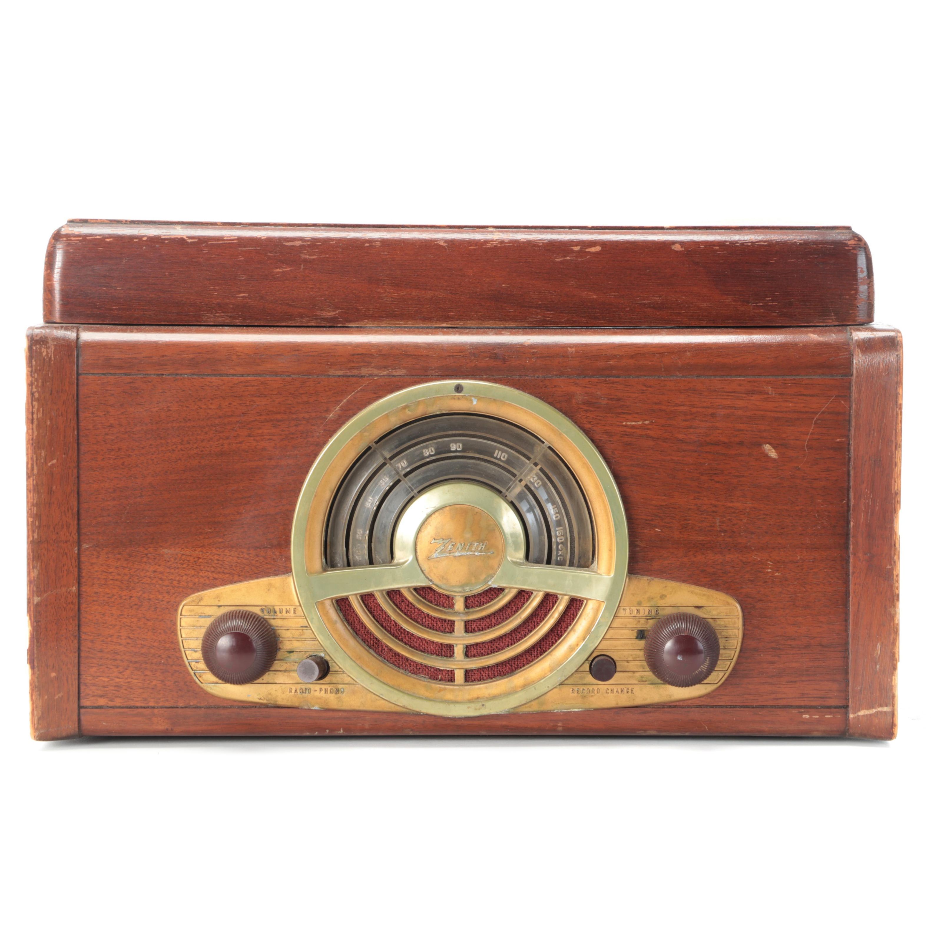 Zenith Cobra Radio and Gramophone, Mid-20th Century