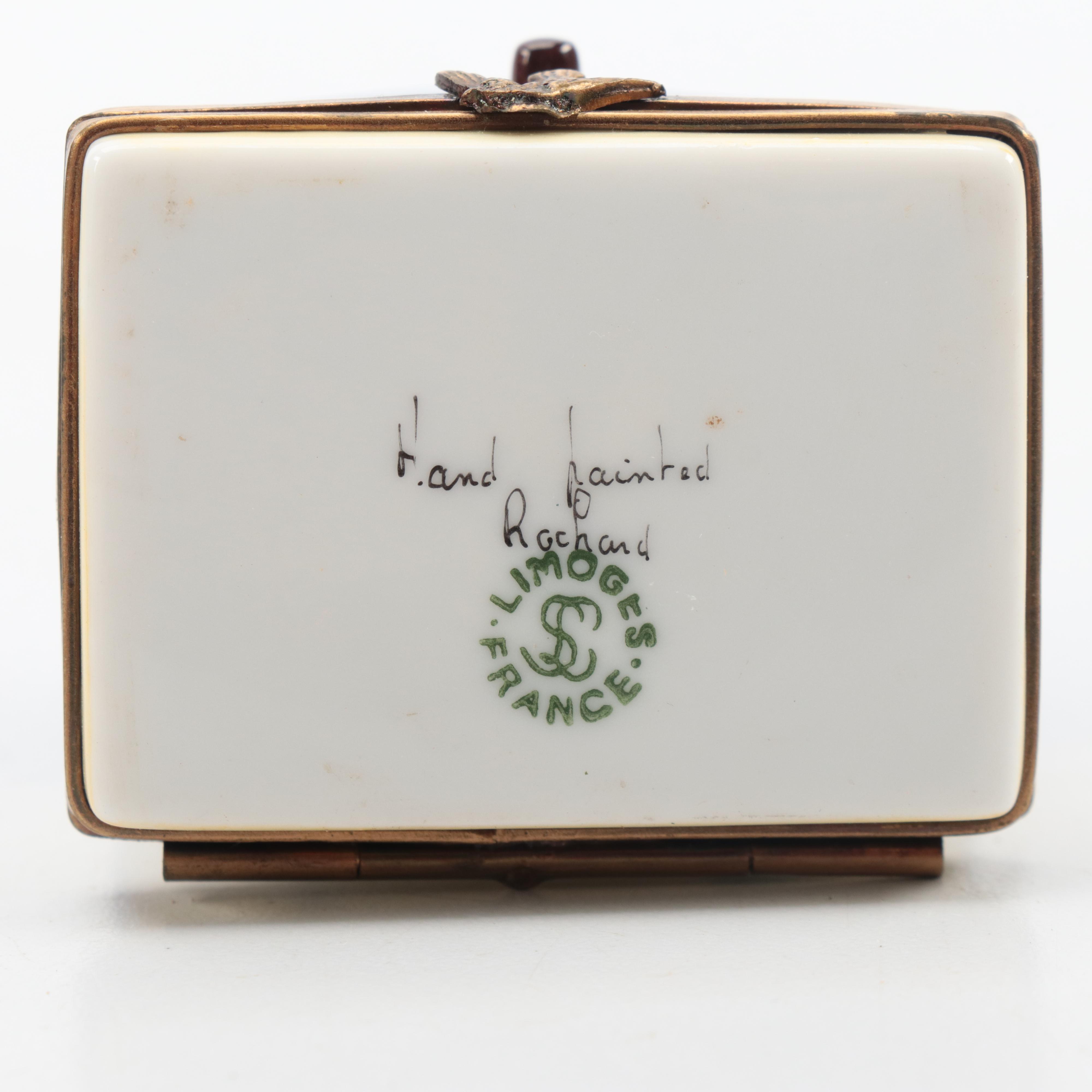 Rochard Porcelain Limoges Boxes