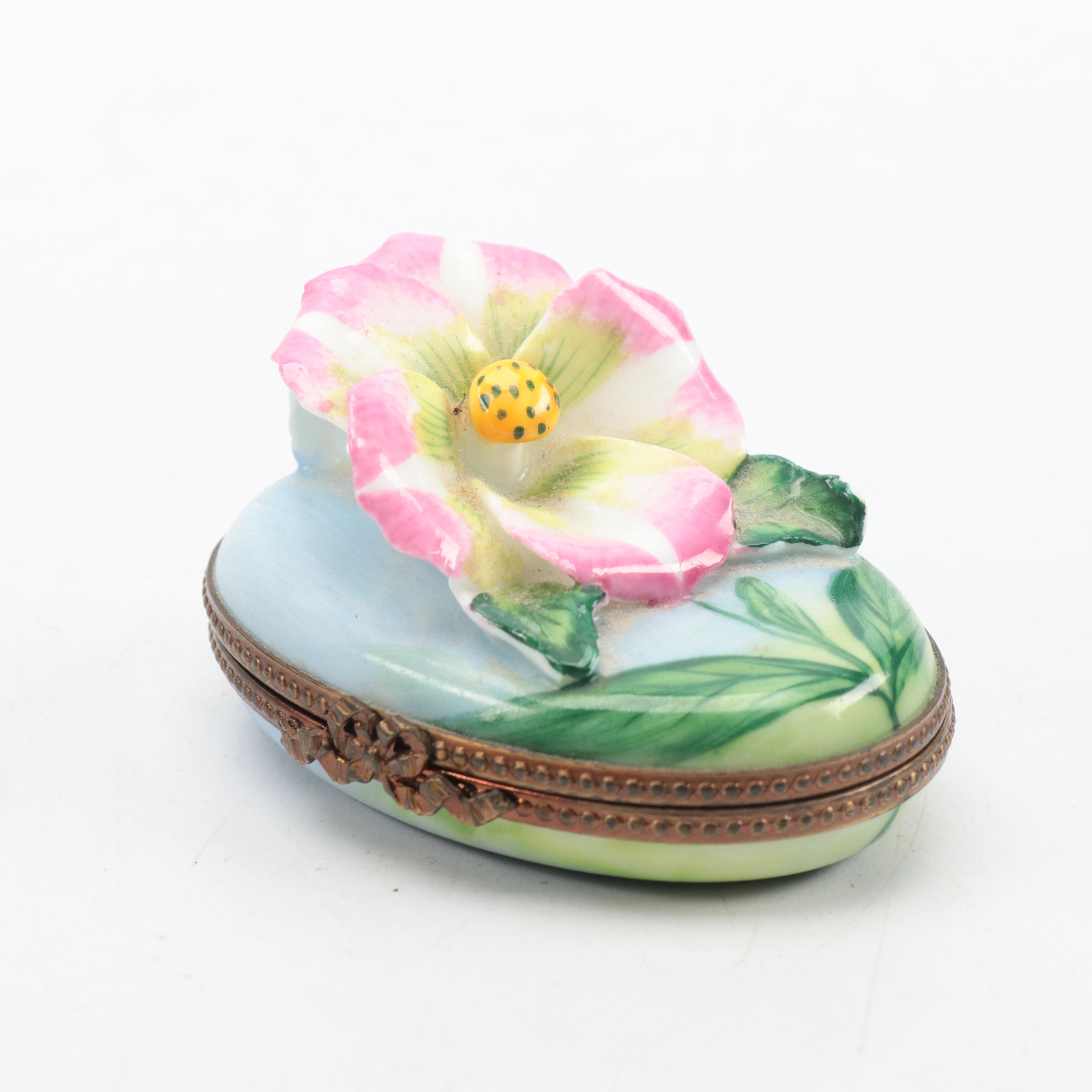 Rochard Porcelain Limoges Boxes