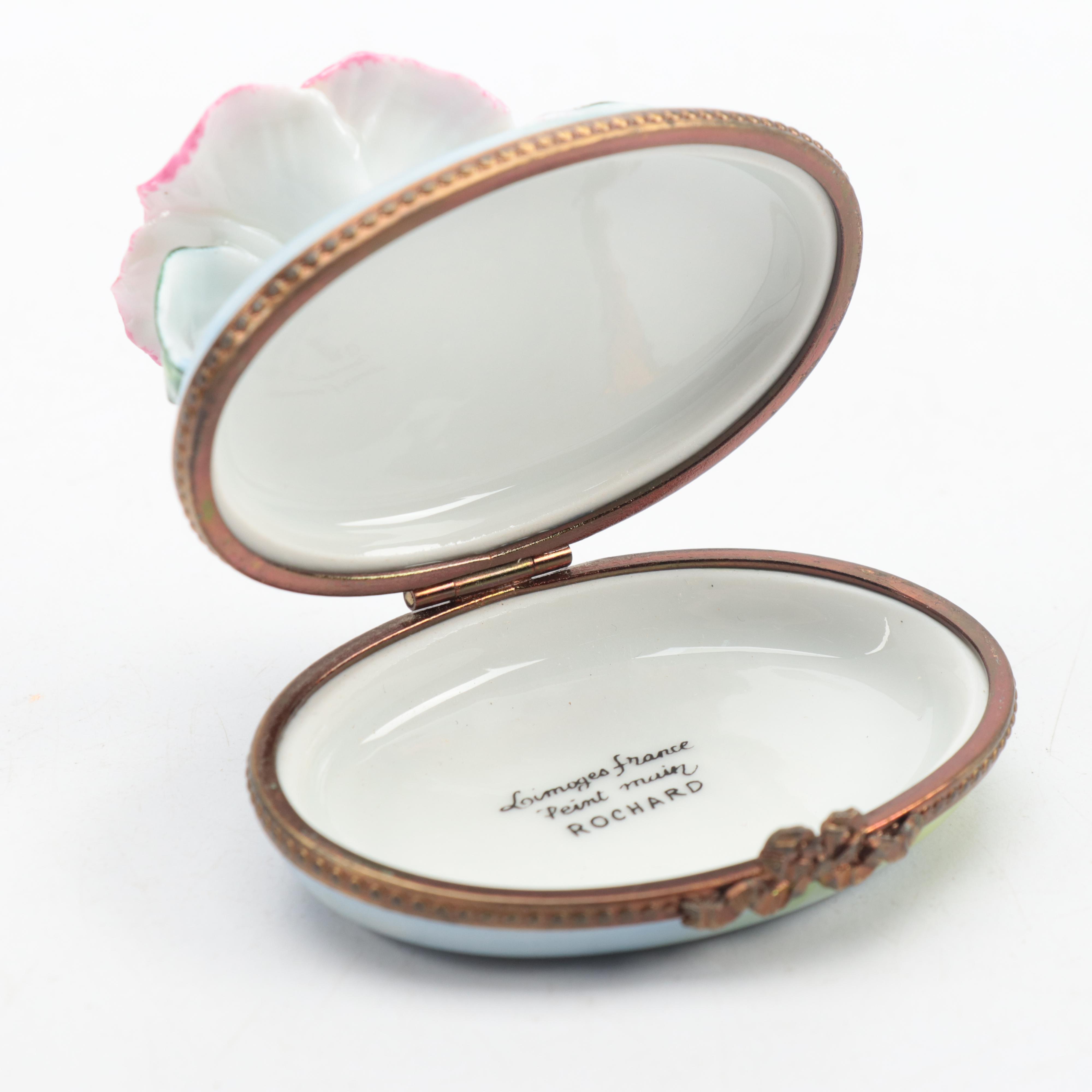 Rochard Porcelain Limoges Boxes