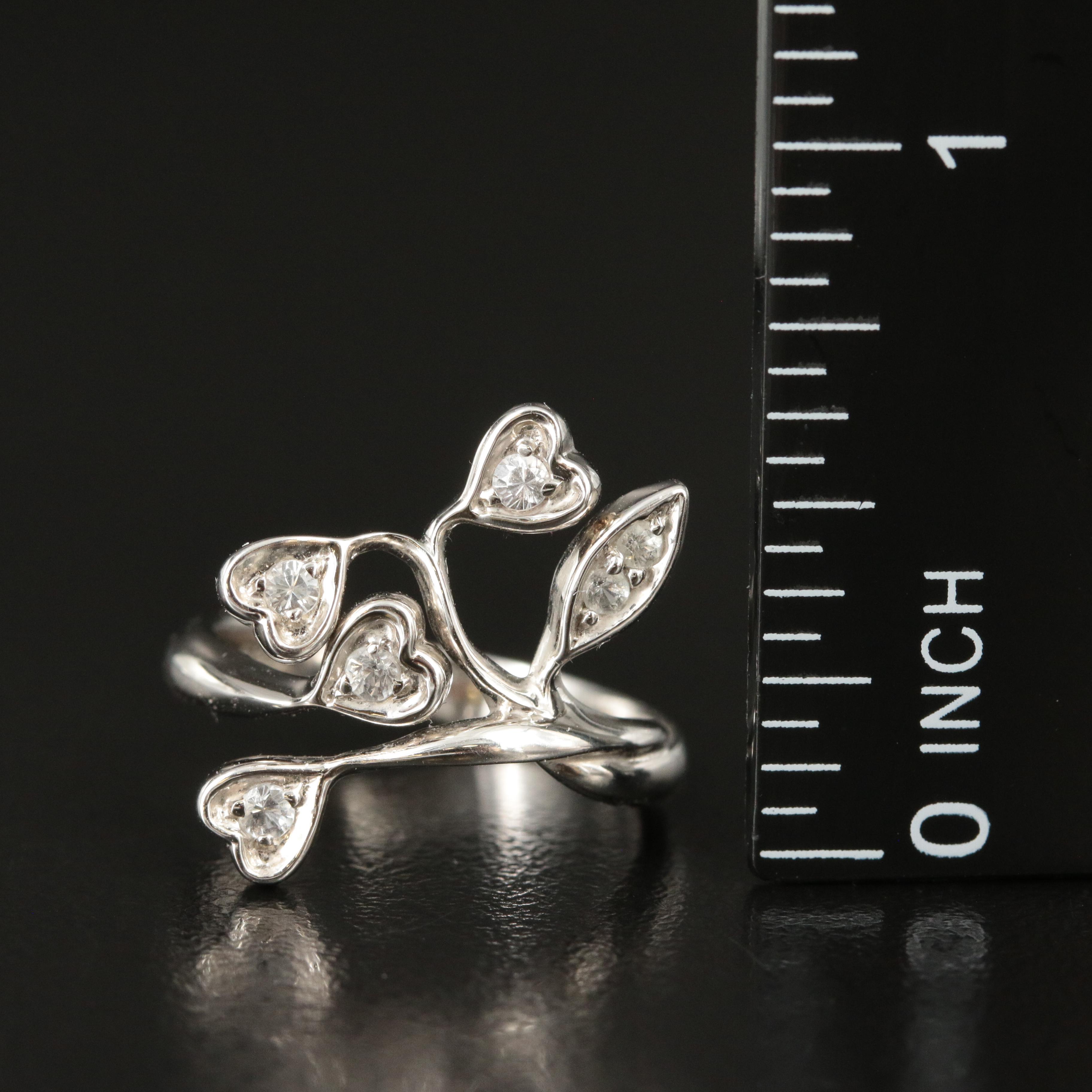 Metropolitan Museum of Art 14K Russian Imperial Heart Spray Replica Ring