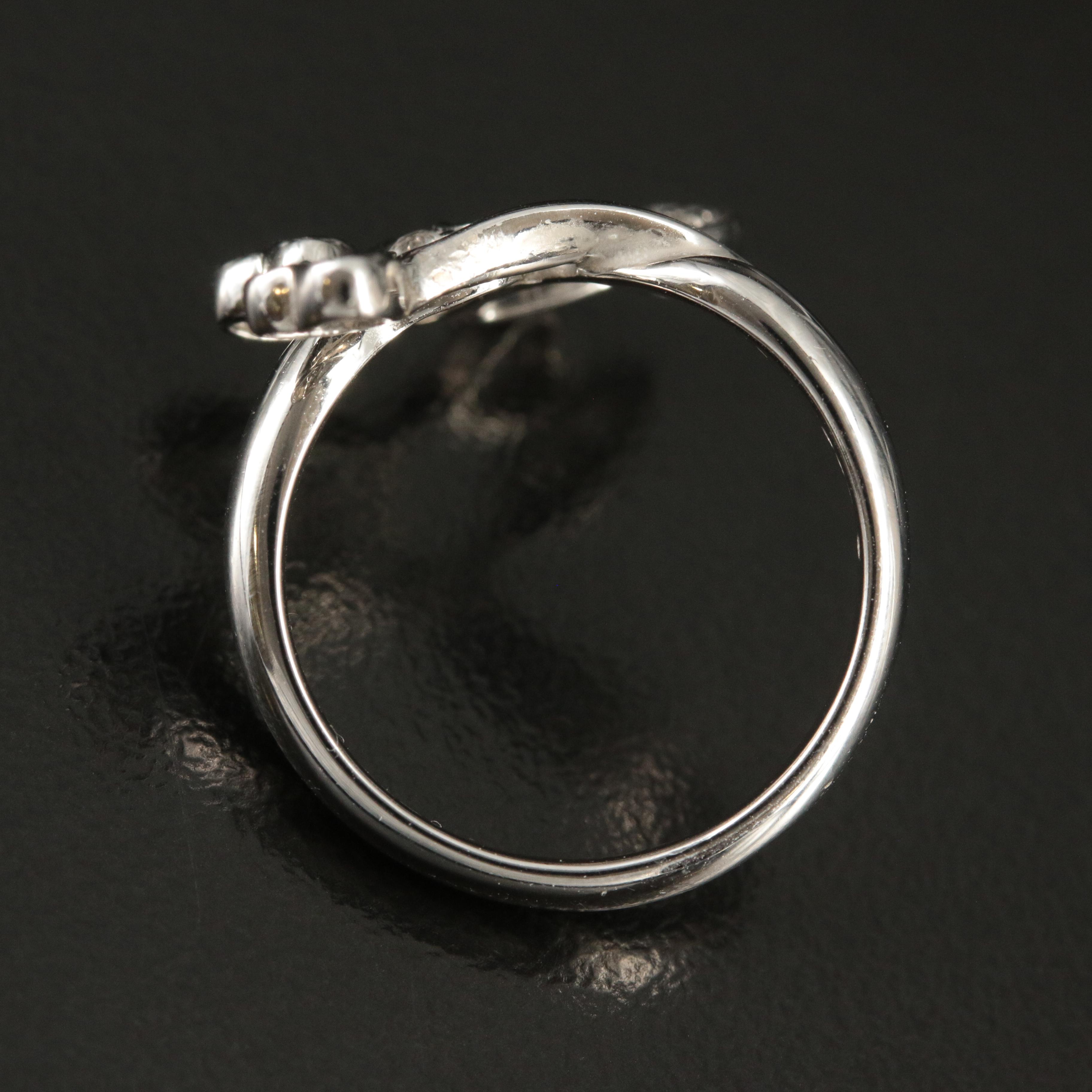 Metropolitan Museum of Art 14K Russian Imperial Heart Spray Replica Ring