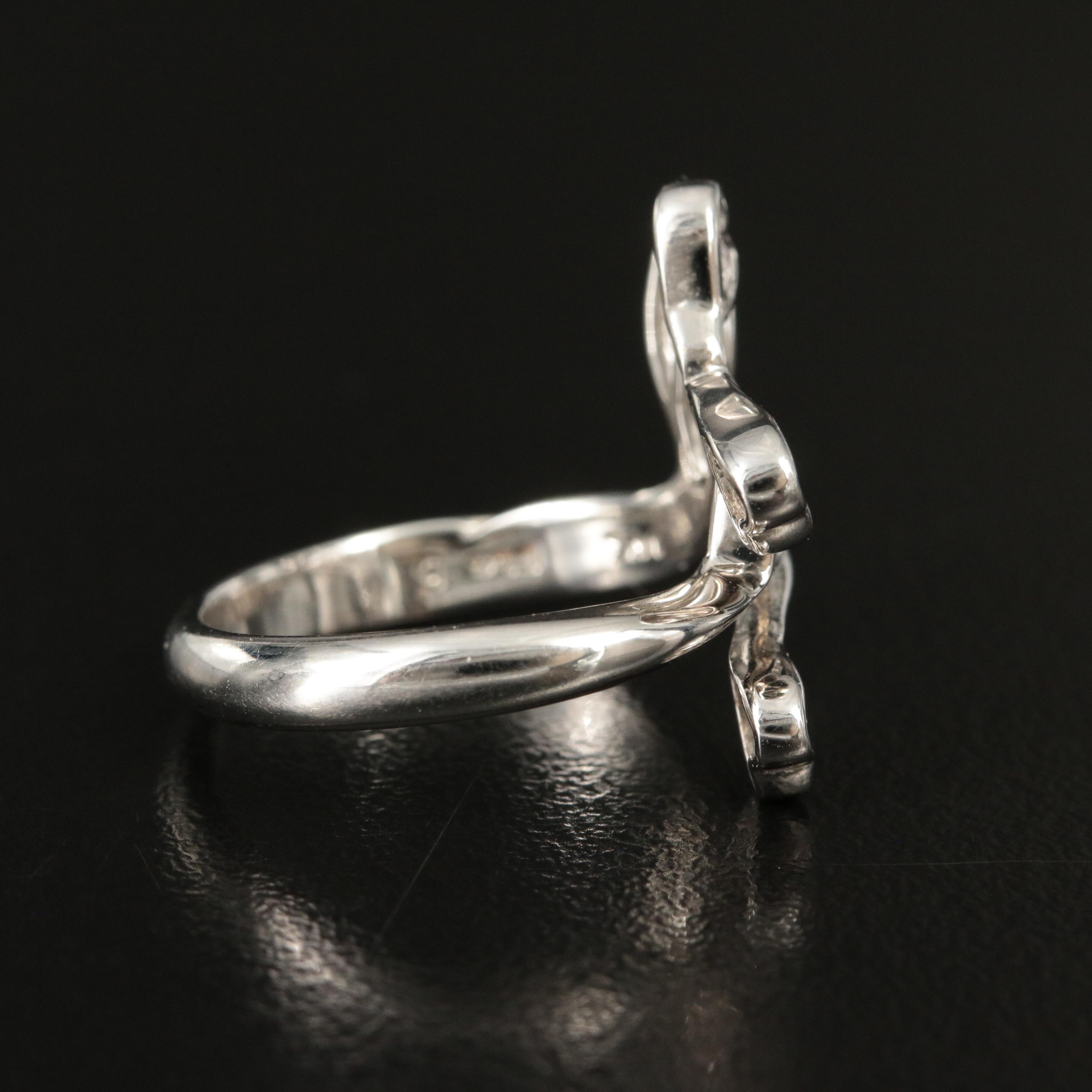 Metropolitan Museum of Art 14K Russian Imperial Heart Spray Replica Ring