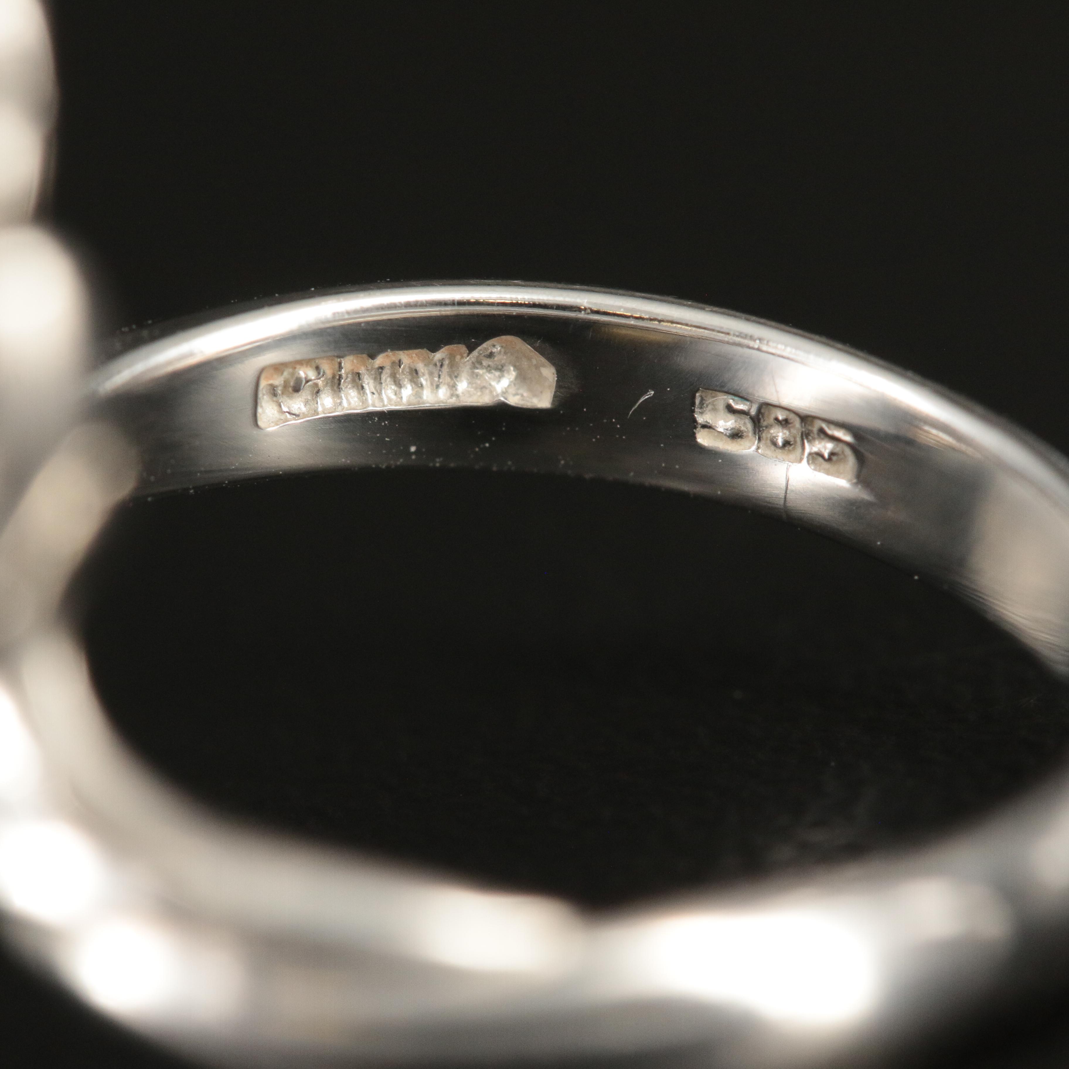 Metropolitan Museum of Art 14K Russian Imperial Heart Spray Replica Ring