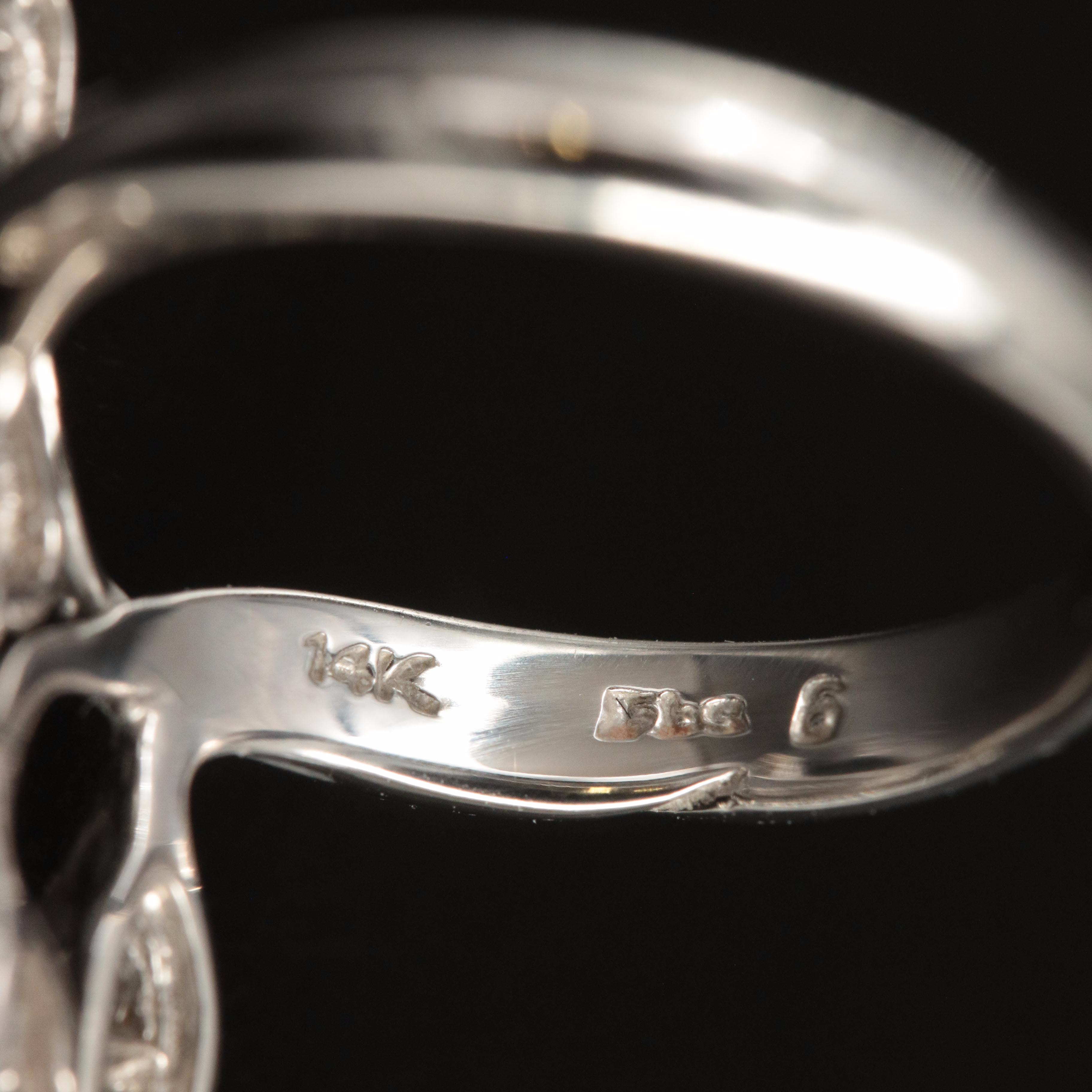 Metropolitan Museum of Art 14K Russian Imperial Heart Spray Replica Ring