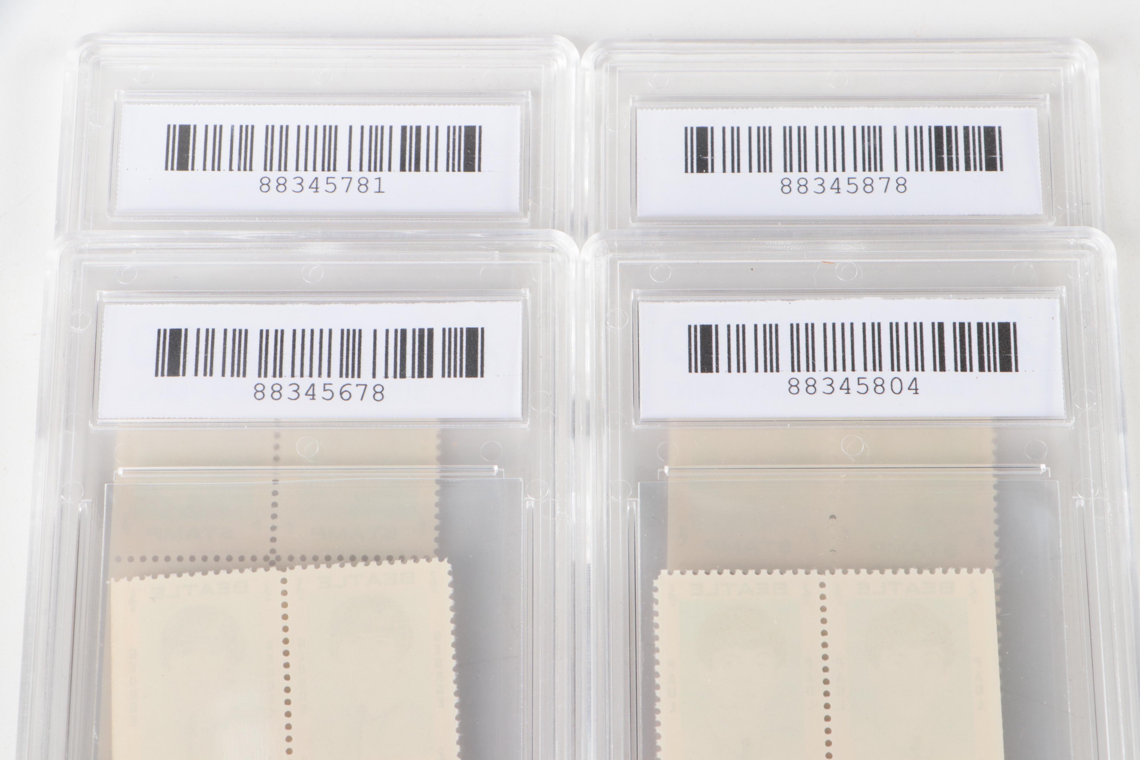 1964 Hallmark Beatles Stamps Featuring Paul McCartney, John Lennon, and More