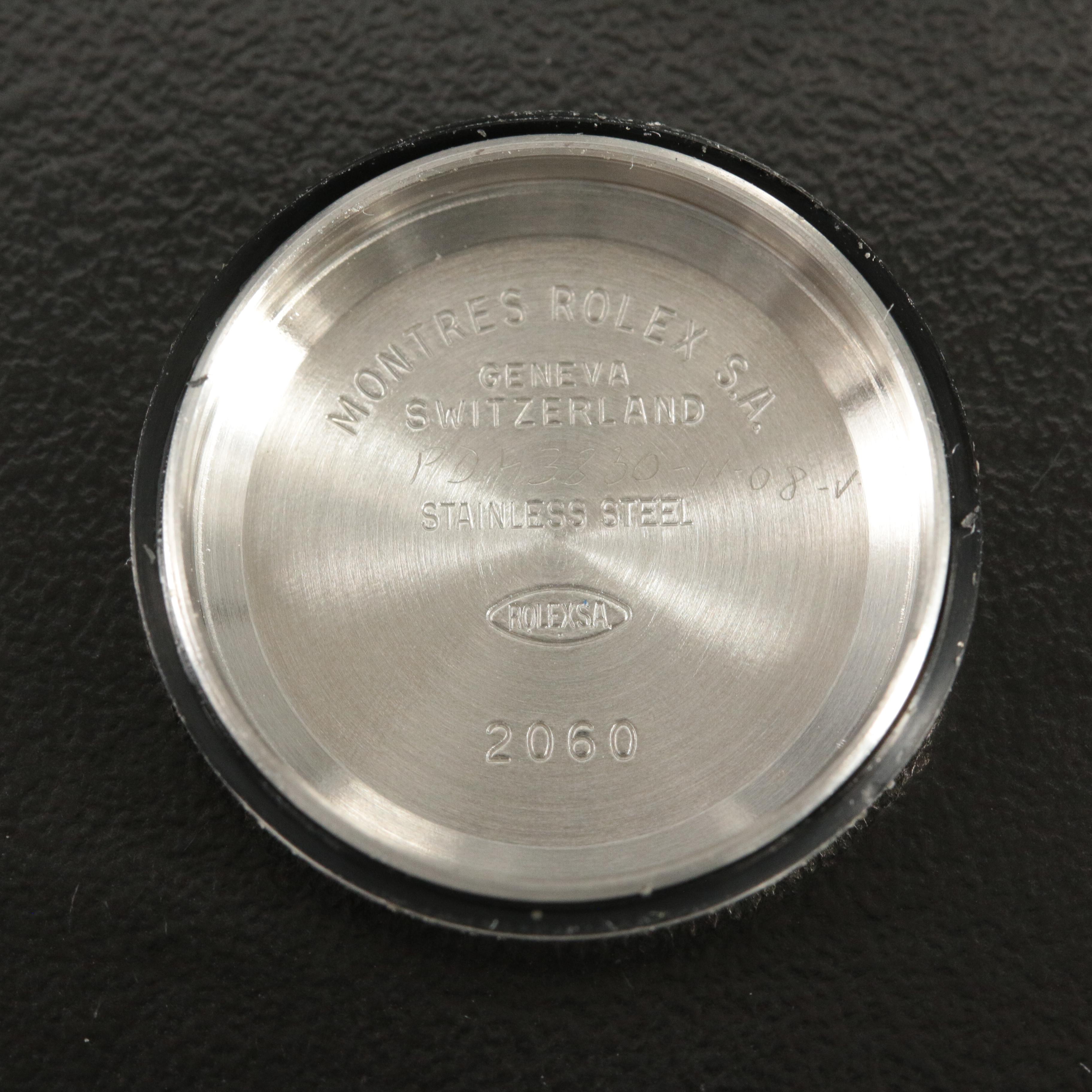 2001 Rolex Rhodium Roman Dial Datejust Watch