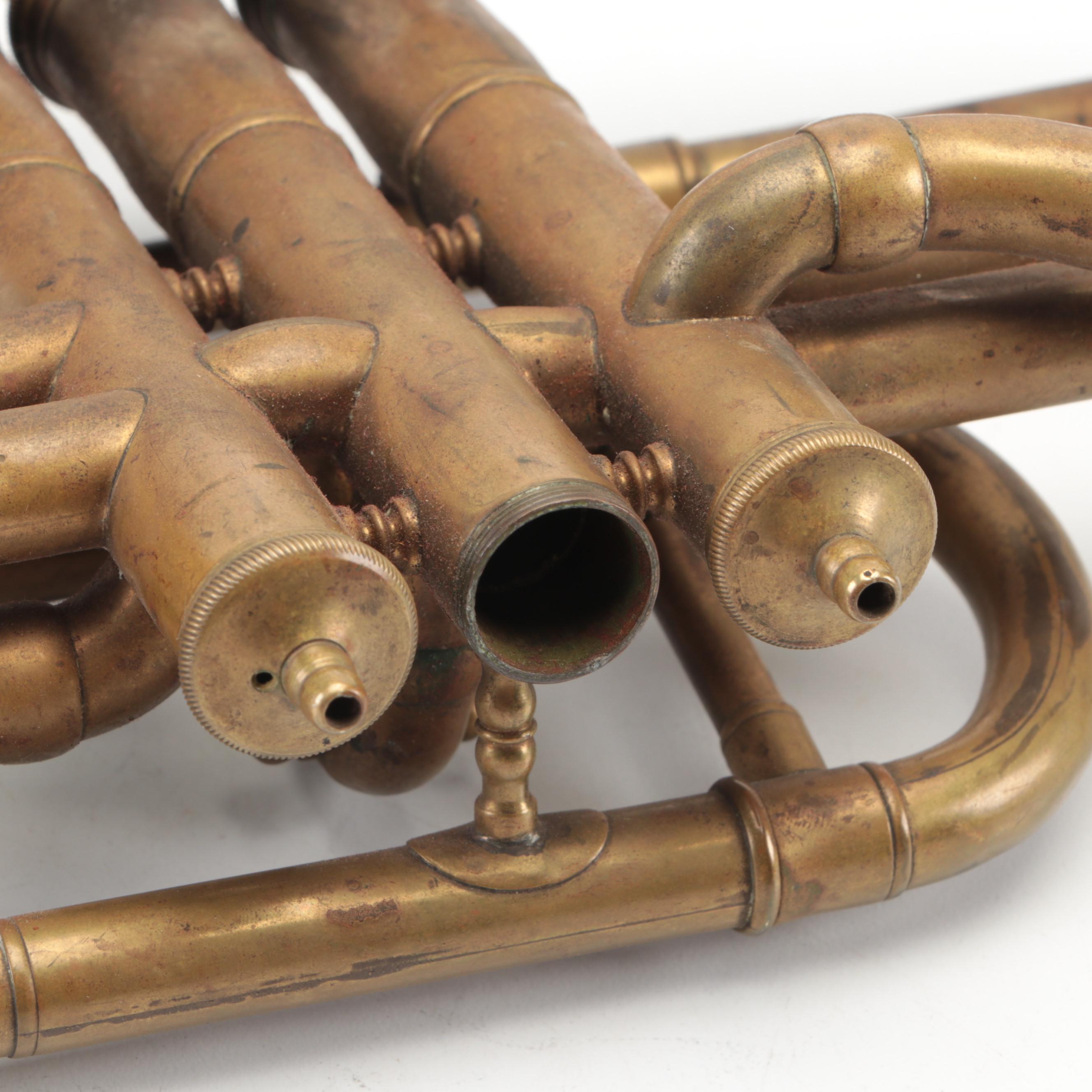 J.W. Pepper Bb "Imported Model" Cornet, circa 1890s