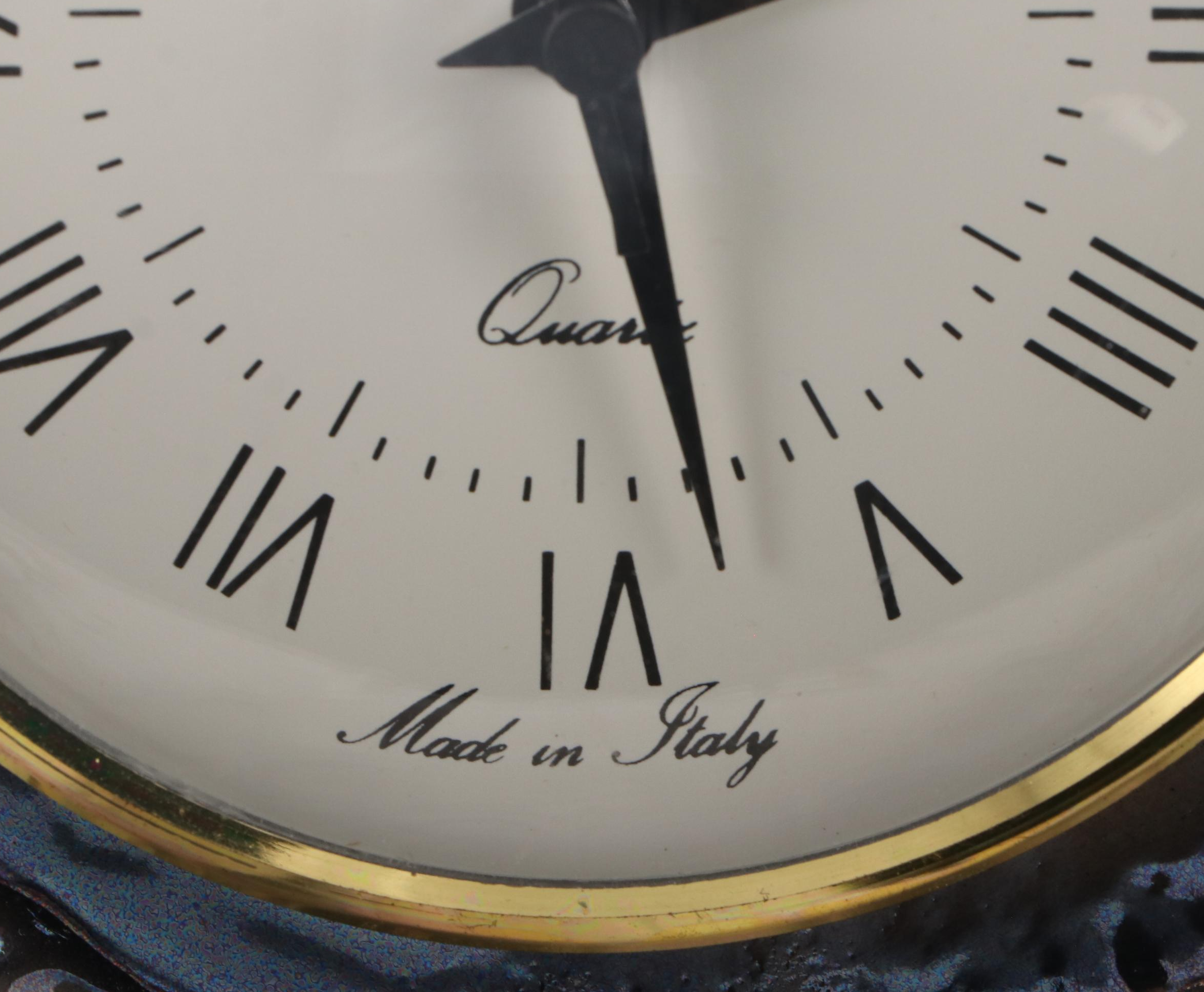 Capodimonte Figurial Mantel Clock