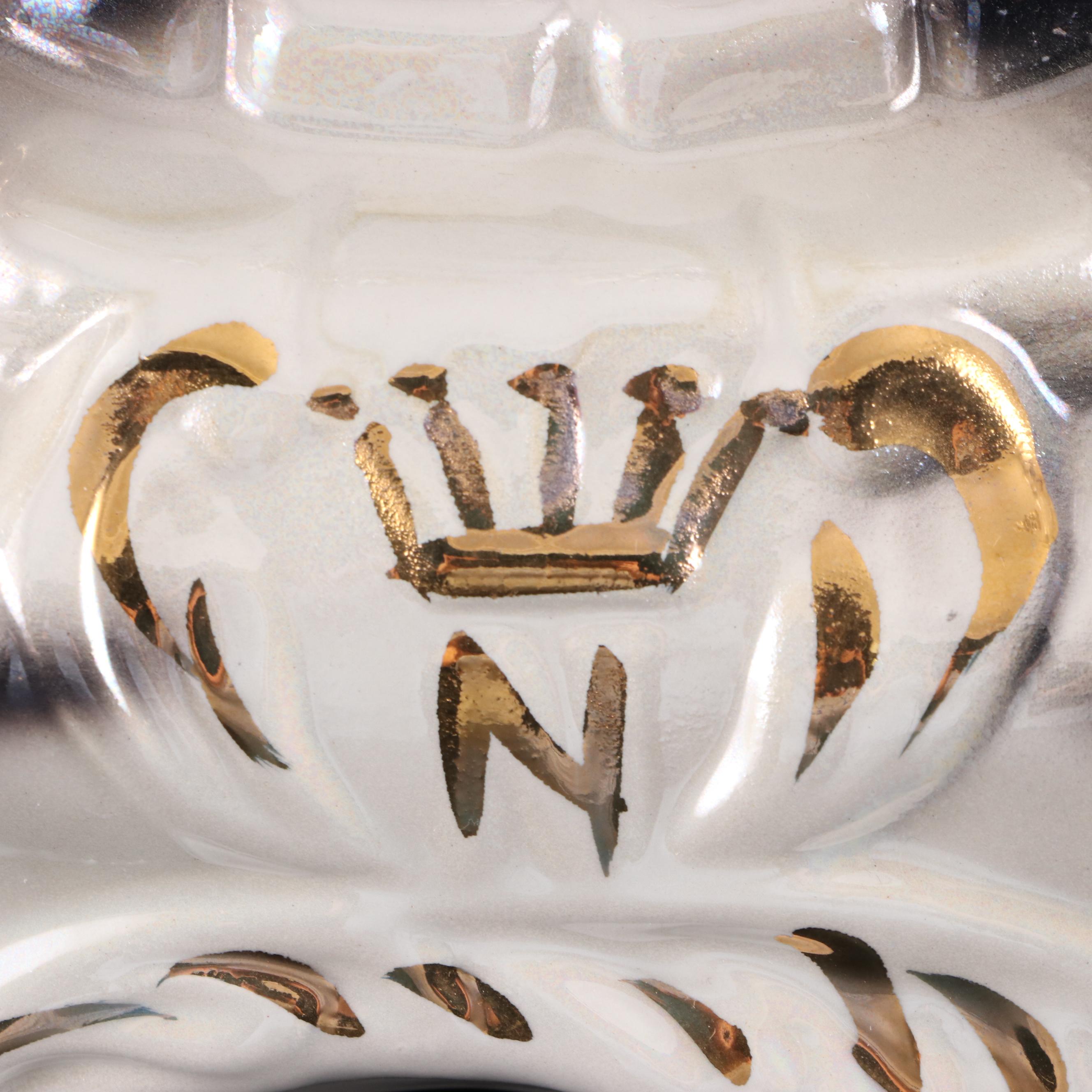 Capodimonte Figurial Mantel Clock