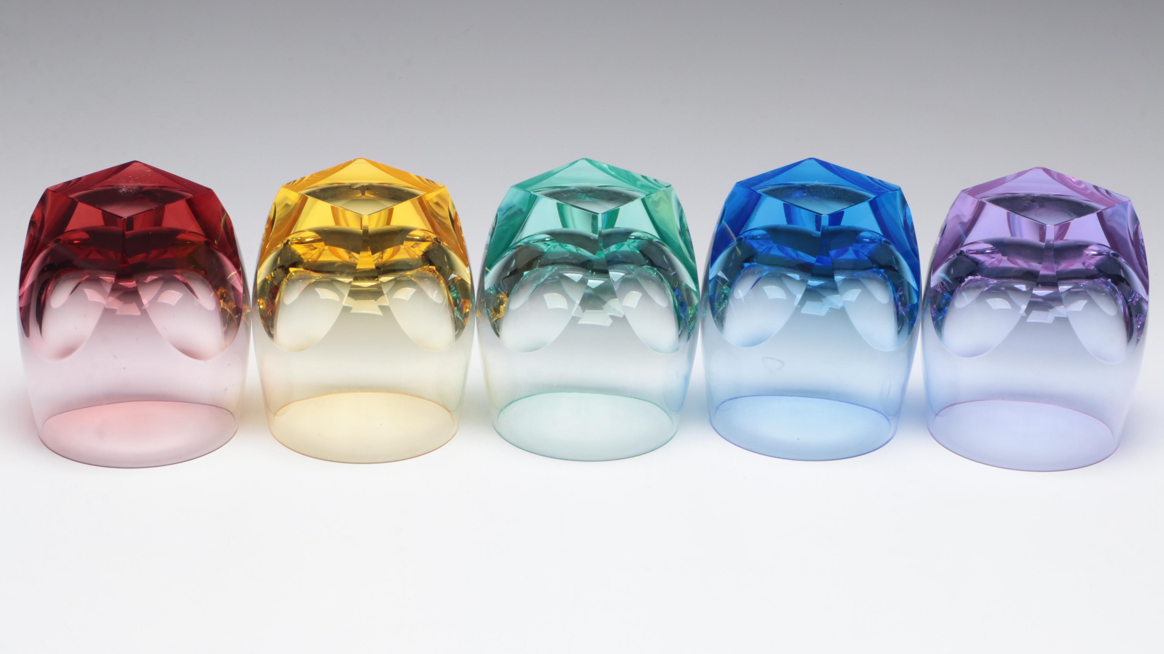 Moser Crystal "Bar Highball" Cocktail Glasses EBTH