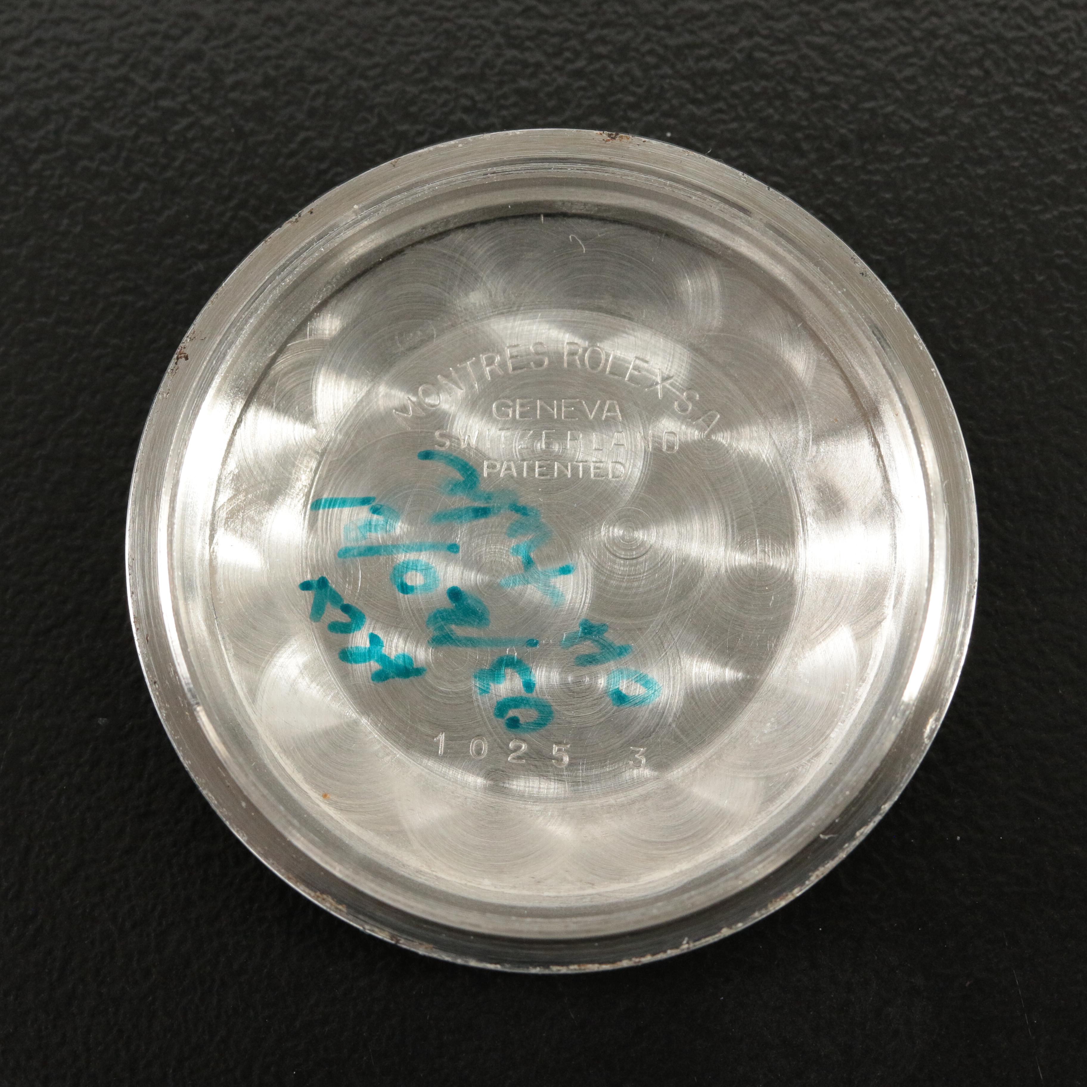 1966 Rolex Oyster Precision Gold Cap Replacement Movement Watch