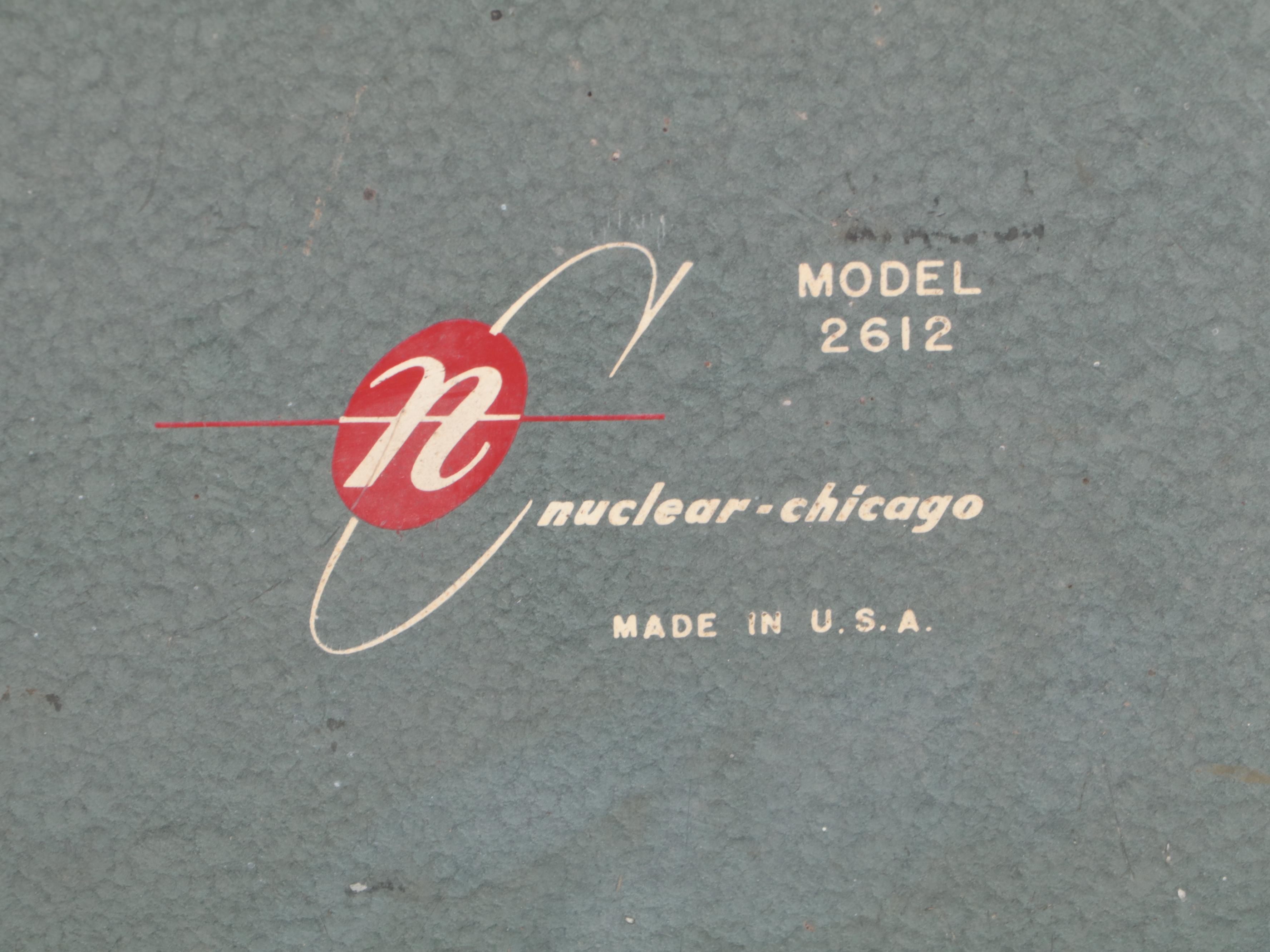 Nuclear Chicago Geiger Counter with Other Equipment, Mid-20th Century