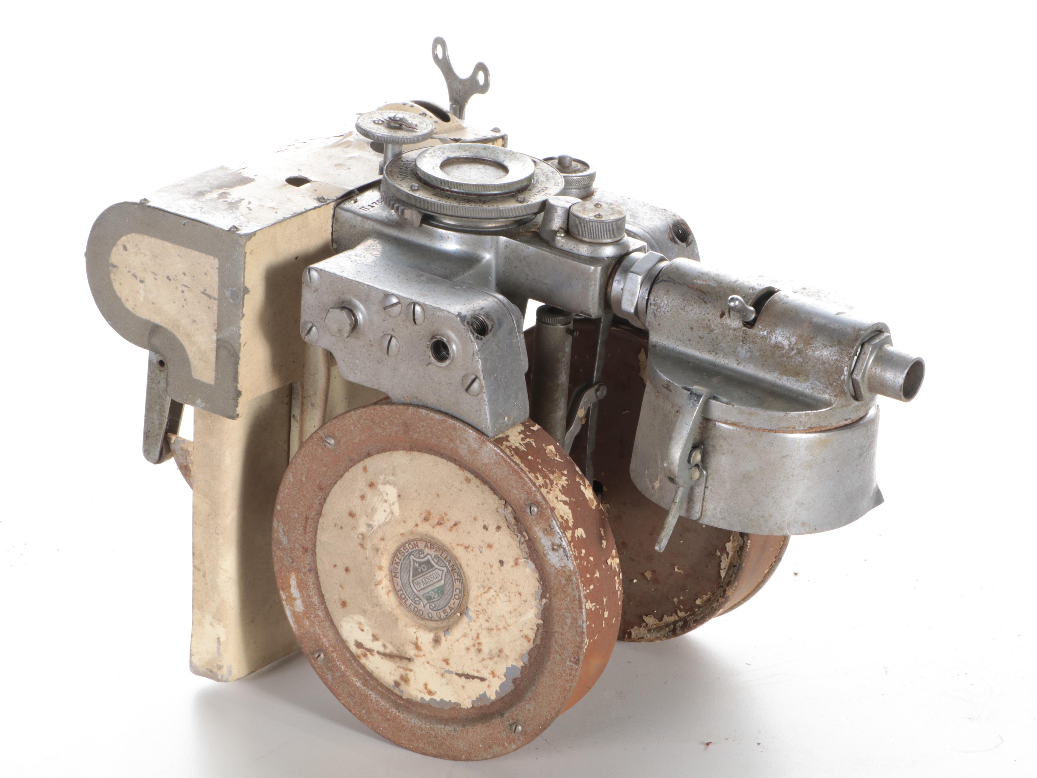 Nuclear Chicago Geiger Counter with Other Equipment, Mid-20th Century