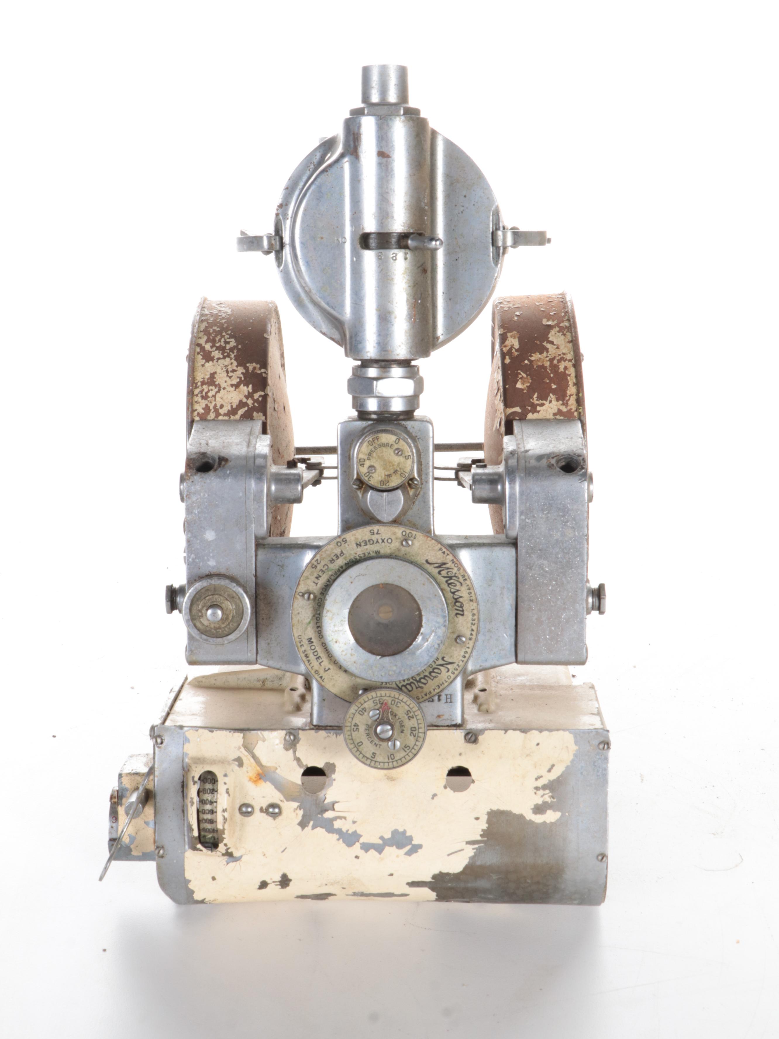 Nuclear Chicago Geiger Counter with Other Equipment, Mid-20th Century