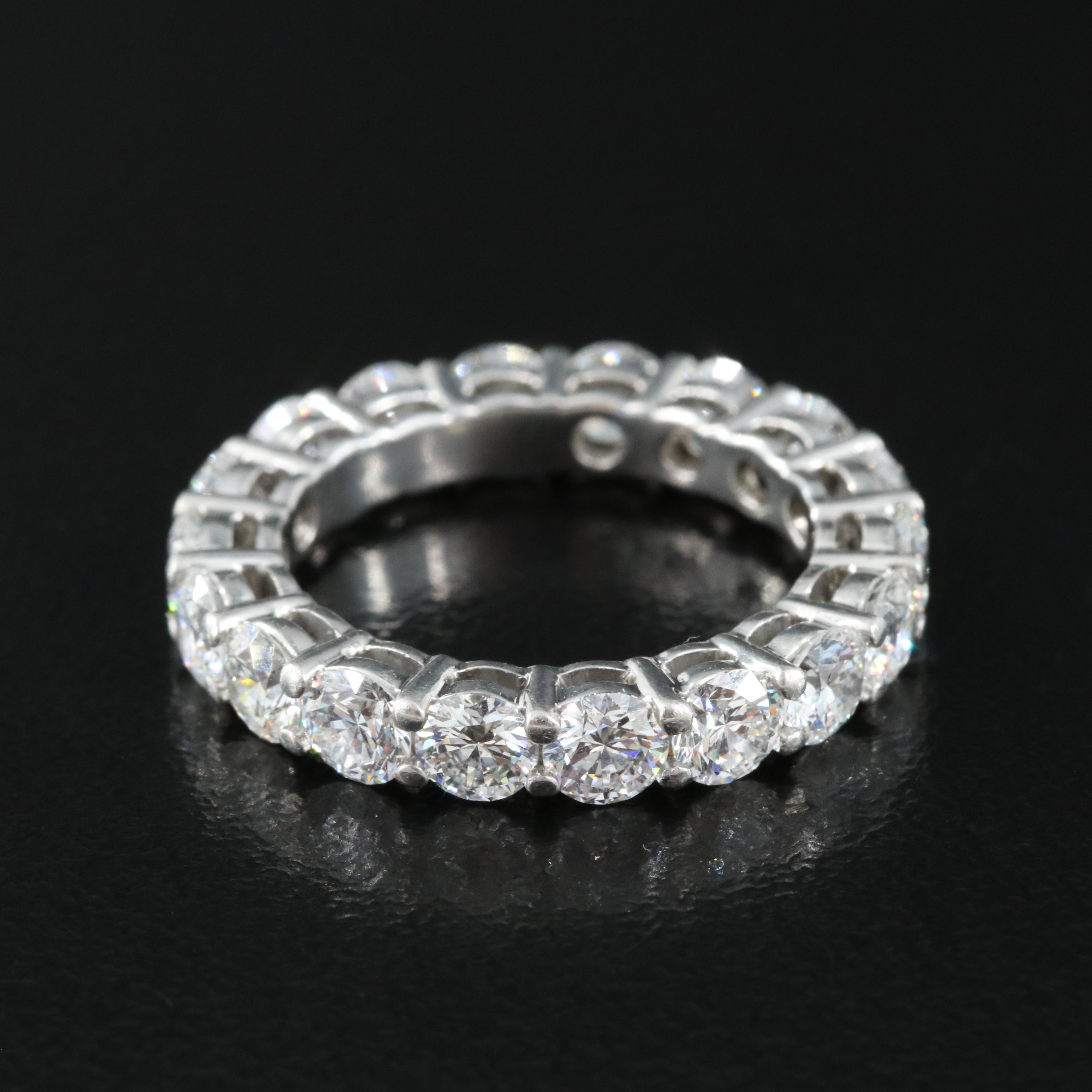 Tiffany & Co. Platinum 2.97 CTW Diamond Eternity Band
