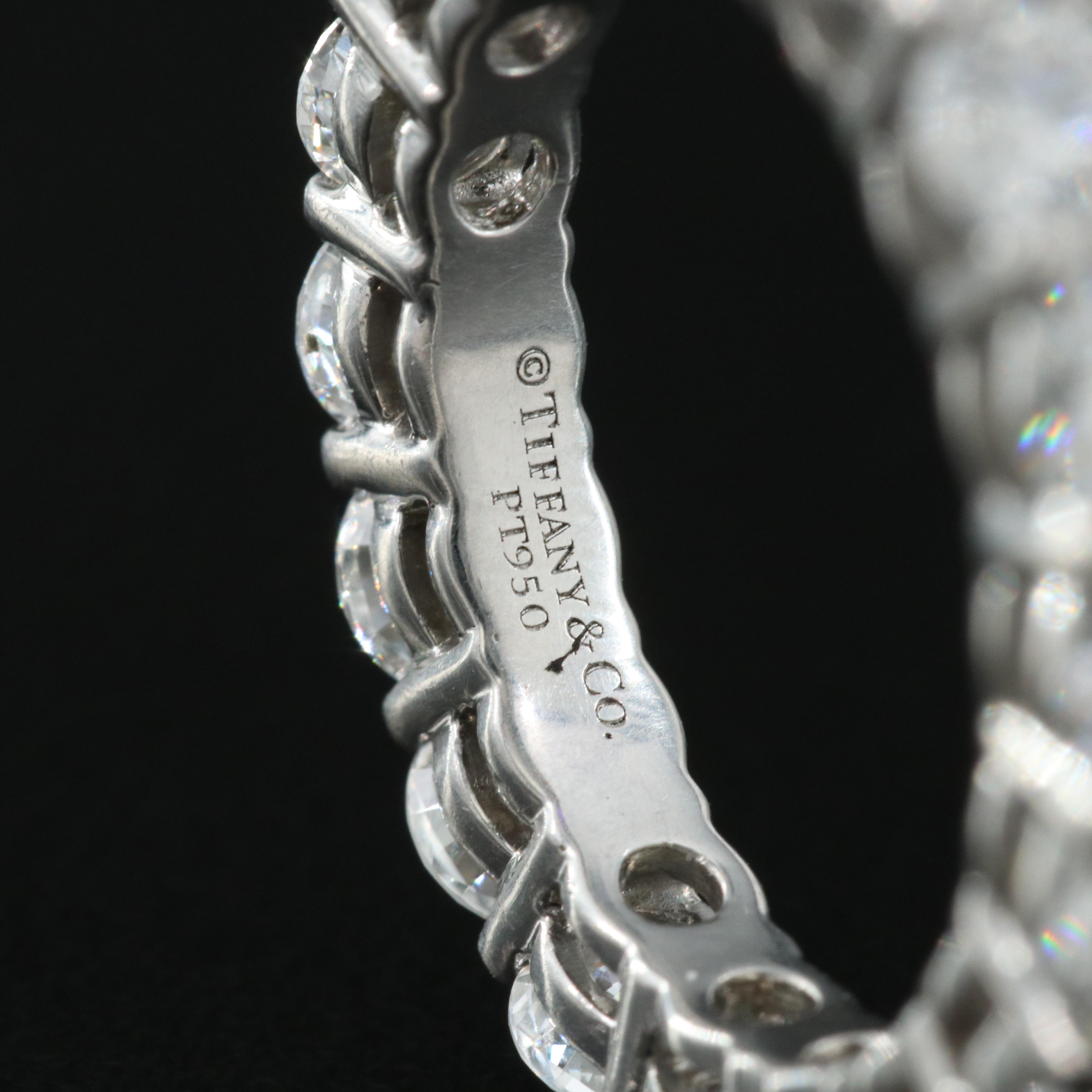 Tiffany & Co. Platinum 2.97 CTW Diamond Eternity Band