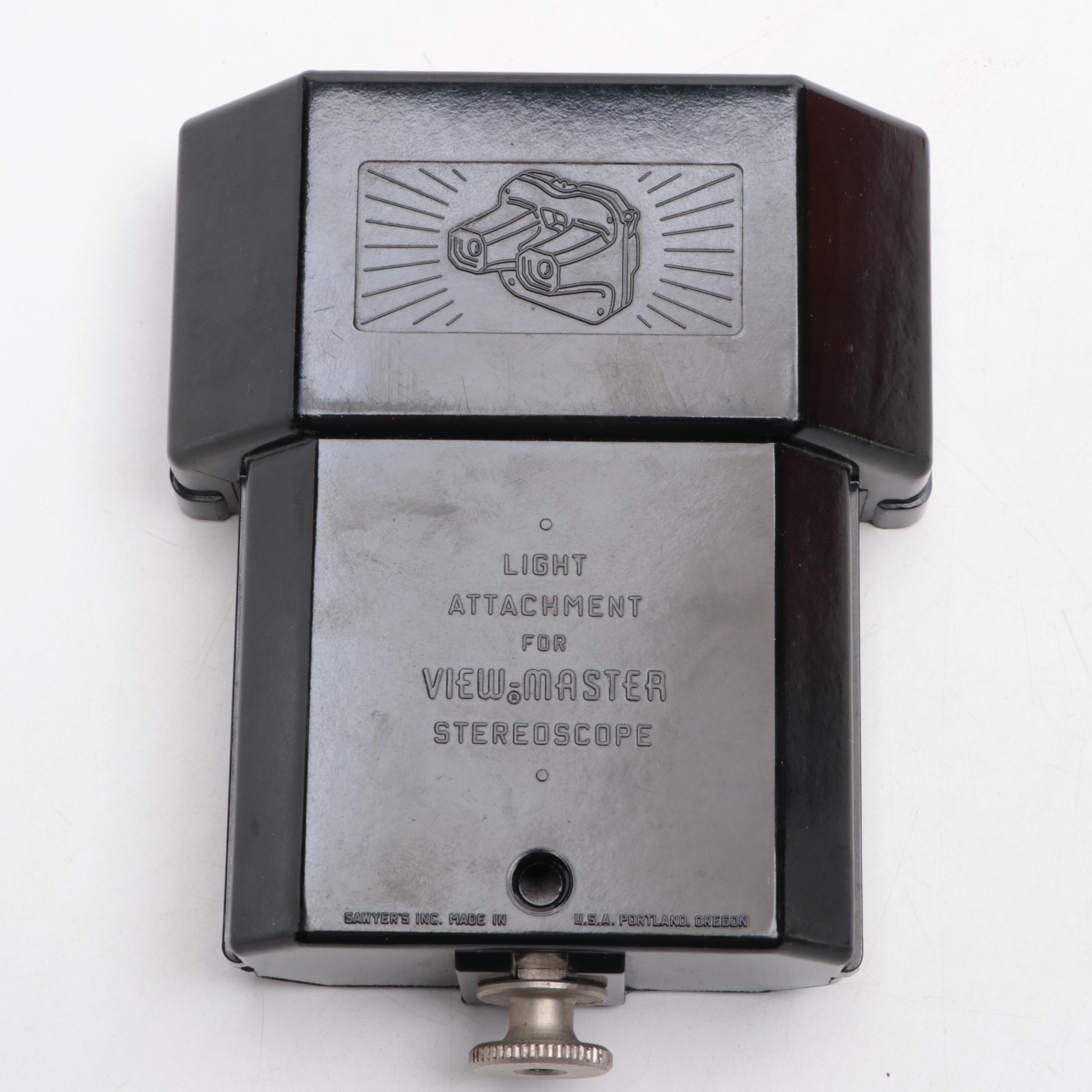 Sawyer Inc. View-Master Junior Projector and View-Masters with Cassettes