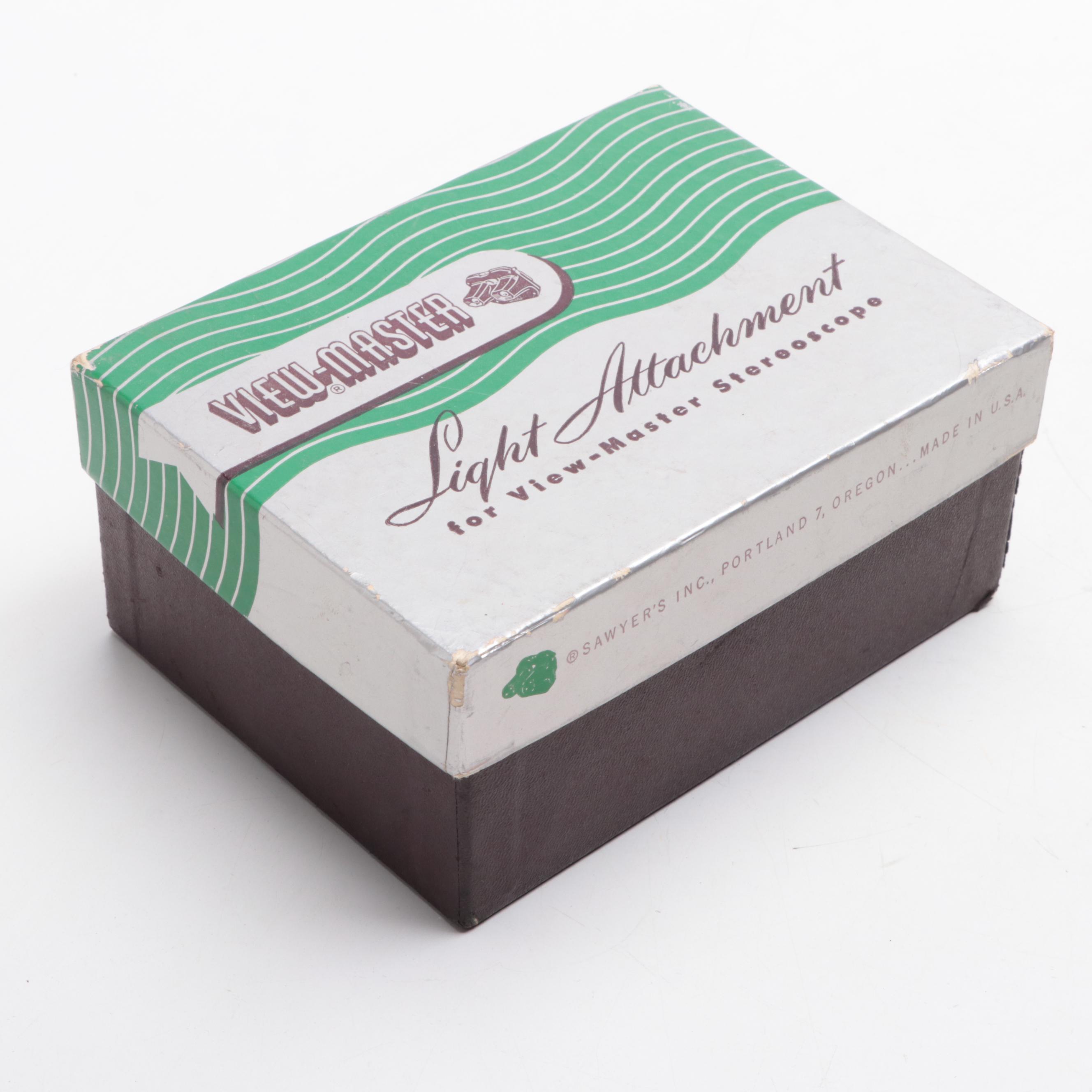 Sawyer Inc. View-Master Junior Projector and View-Masters with Cassettes