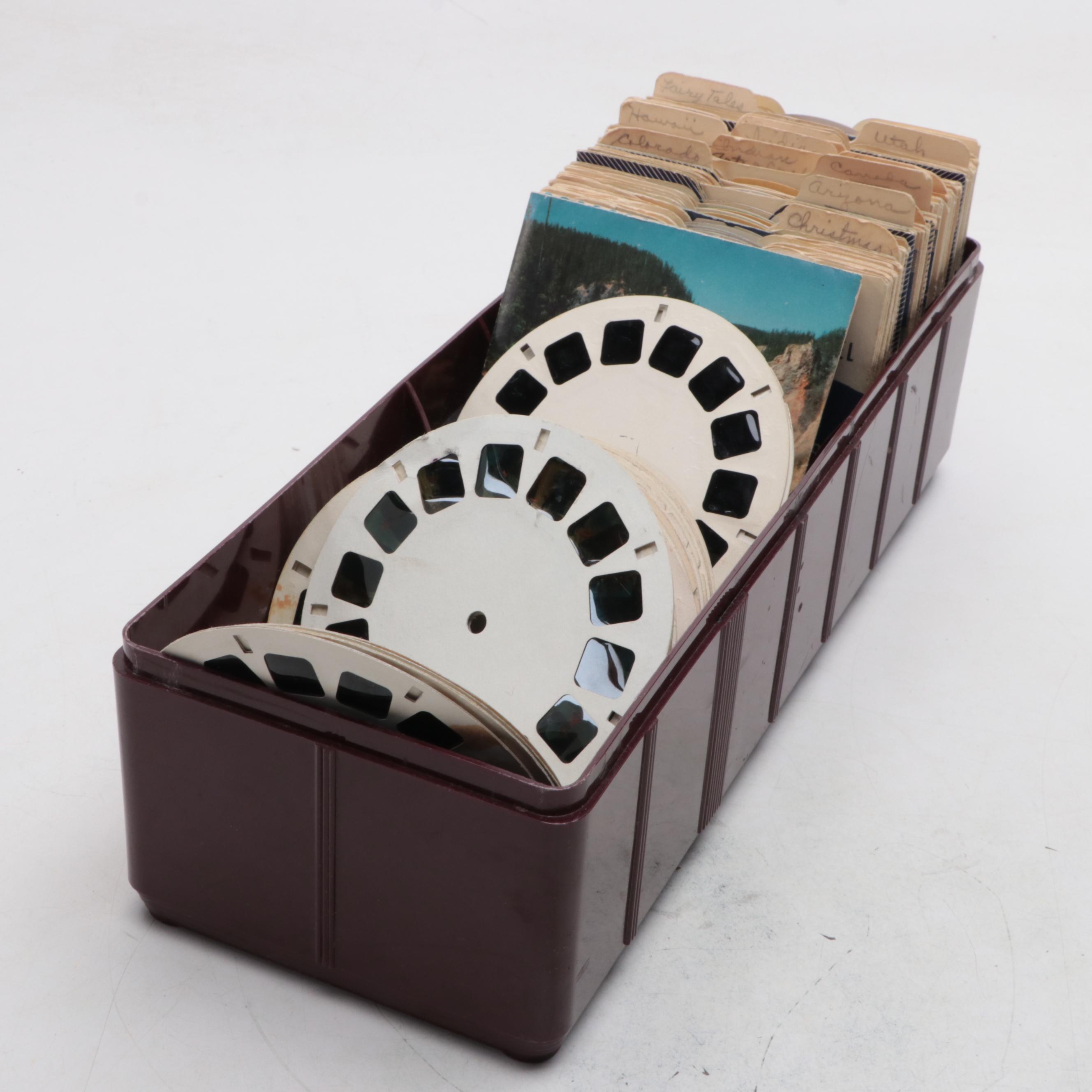 Sawyer Inc. View-Master Junior Projector and View-Masters with Cassettes