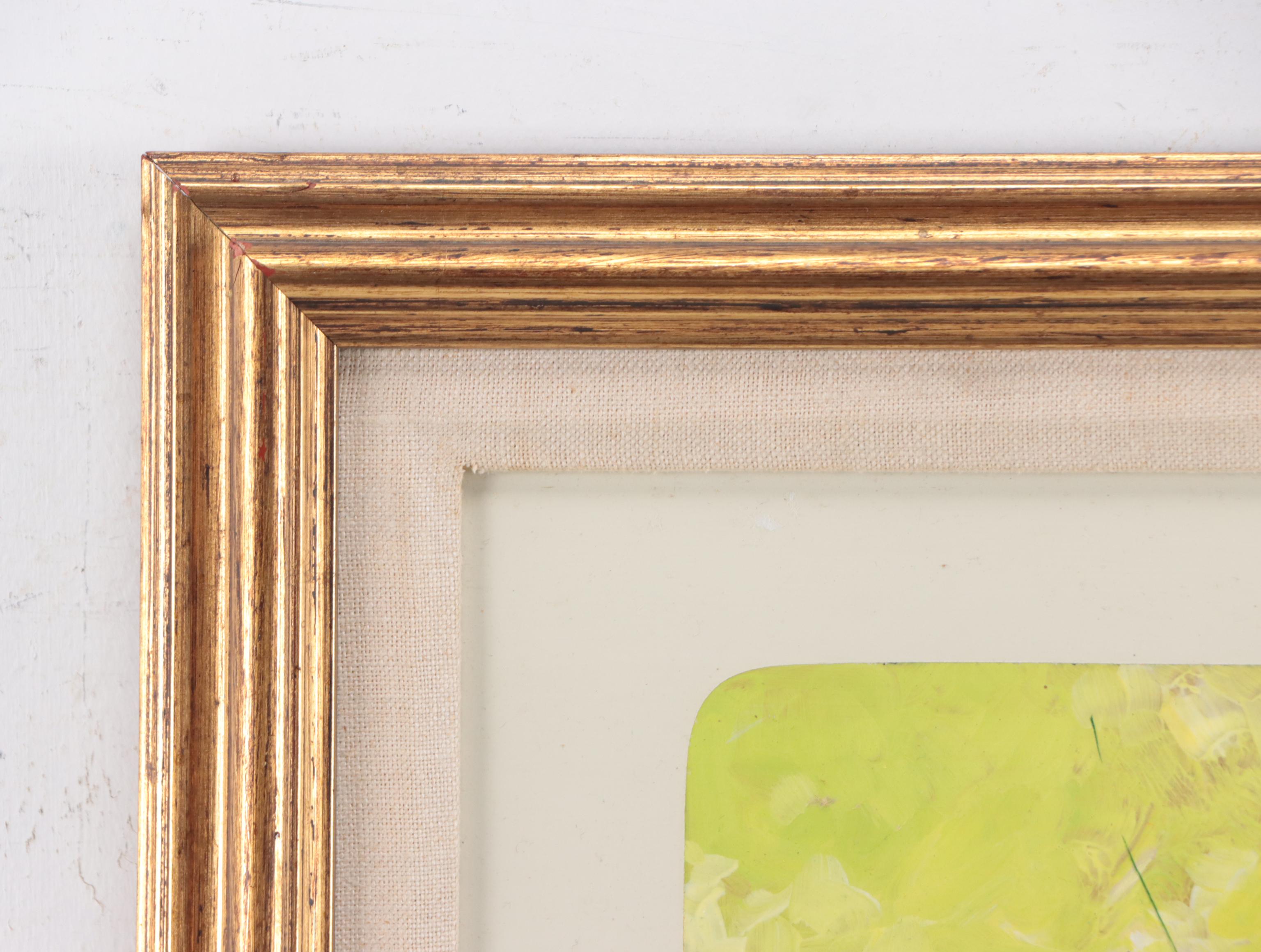 Wainwright Acrylic Painting "Flowers and Shells on Sunset Ledge," 1980