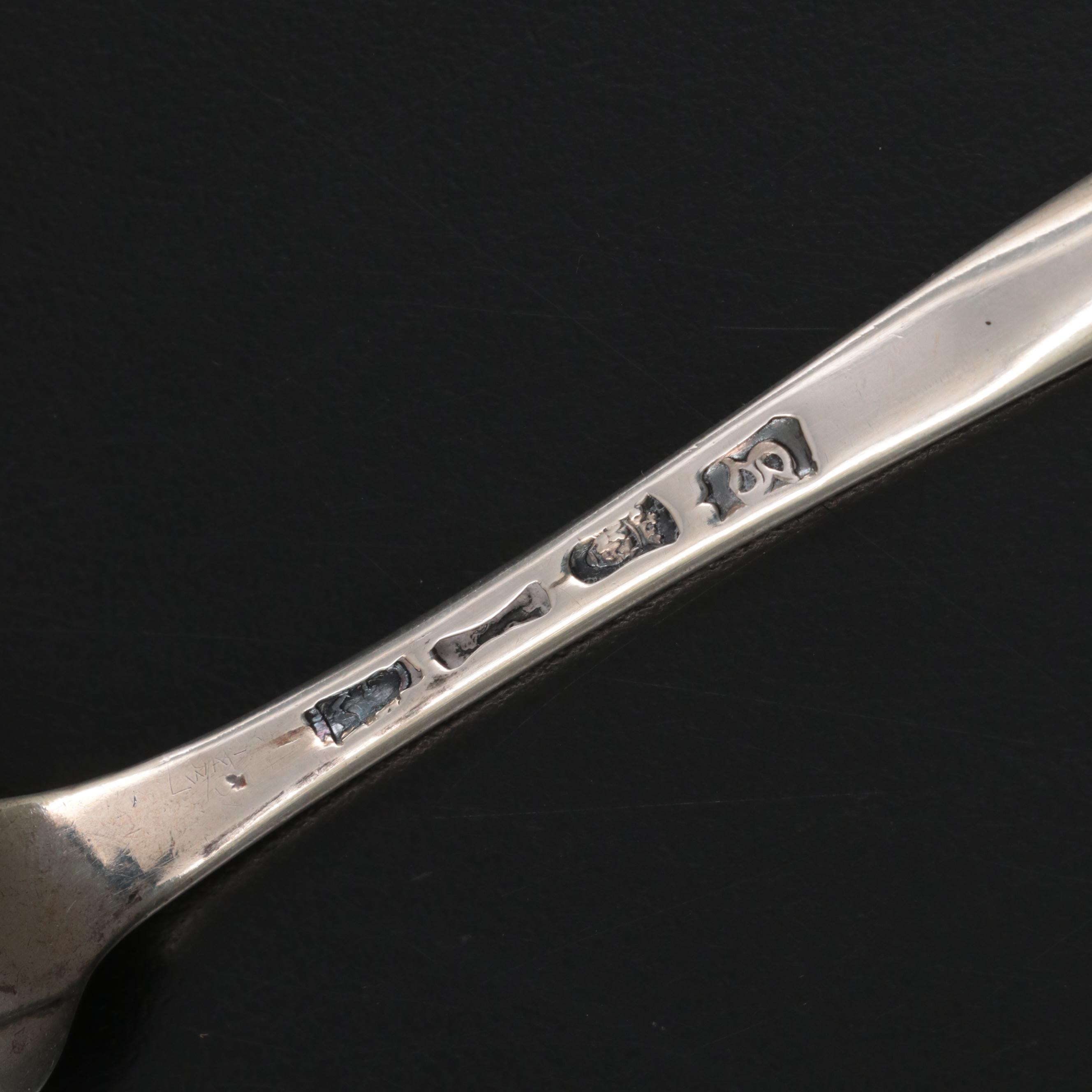 George III Sterling Silver Marrow Spoon, 1773
