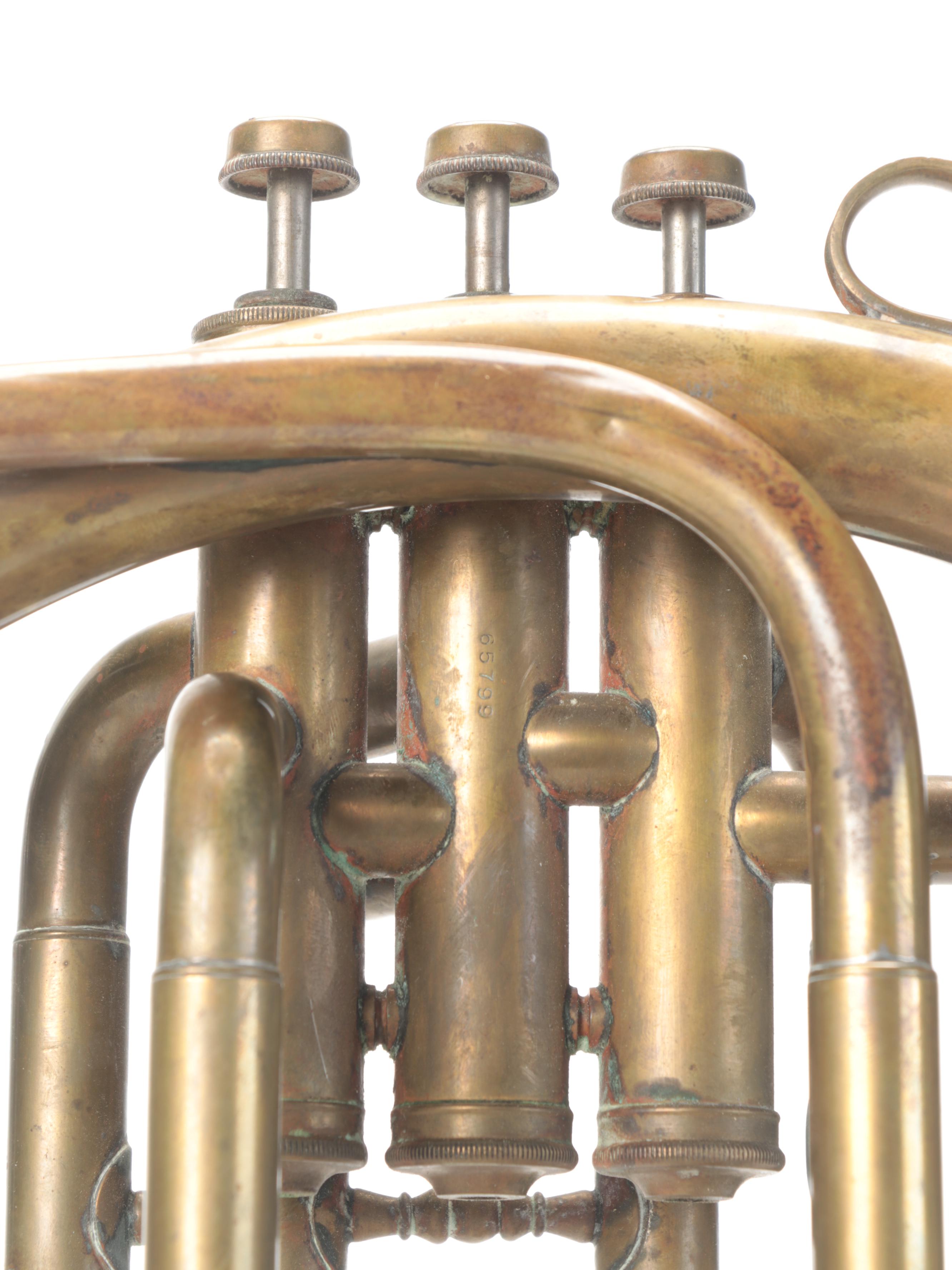 Cole Eb/F Mellophone, Early 20th Century