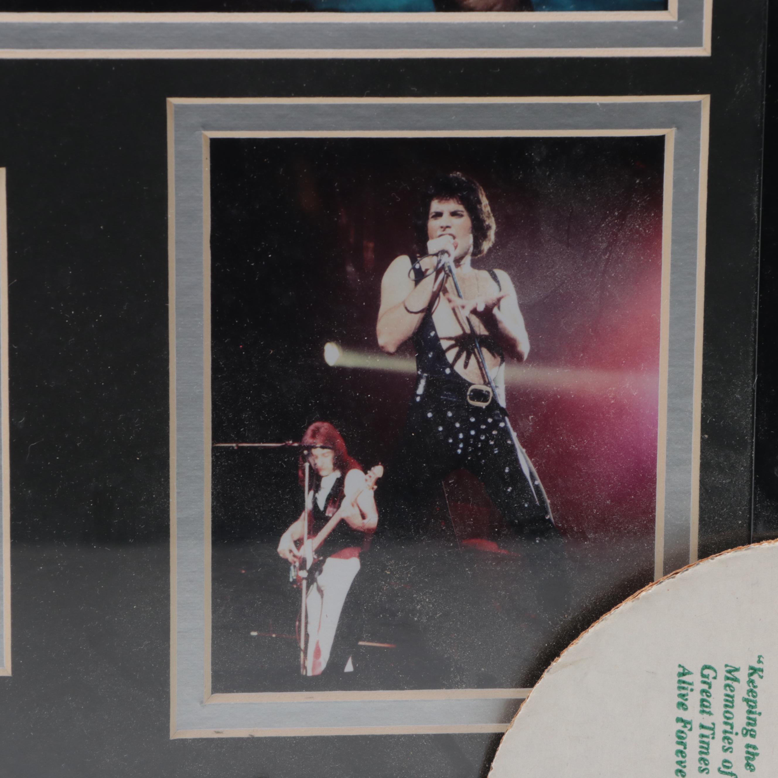 Framed Freddie Mercury Collage, 1990s