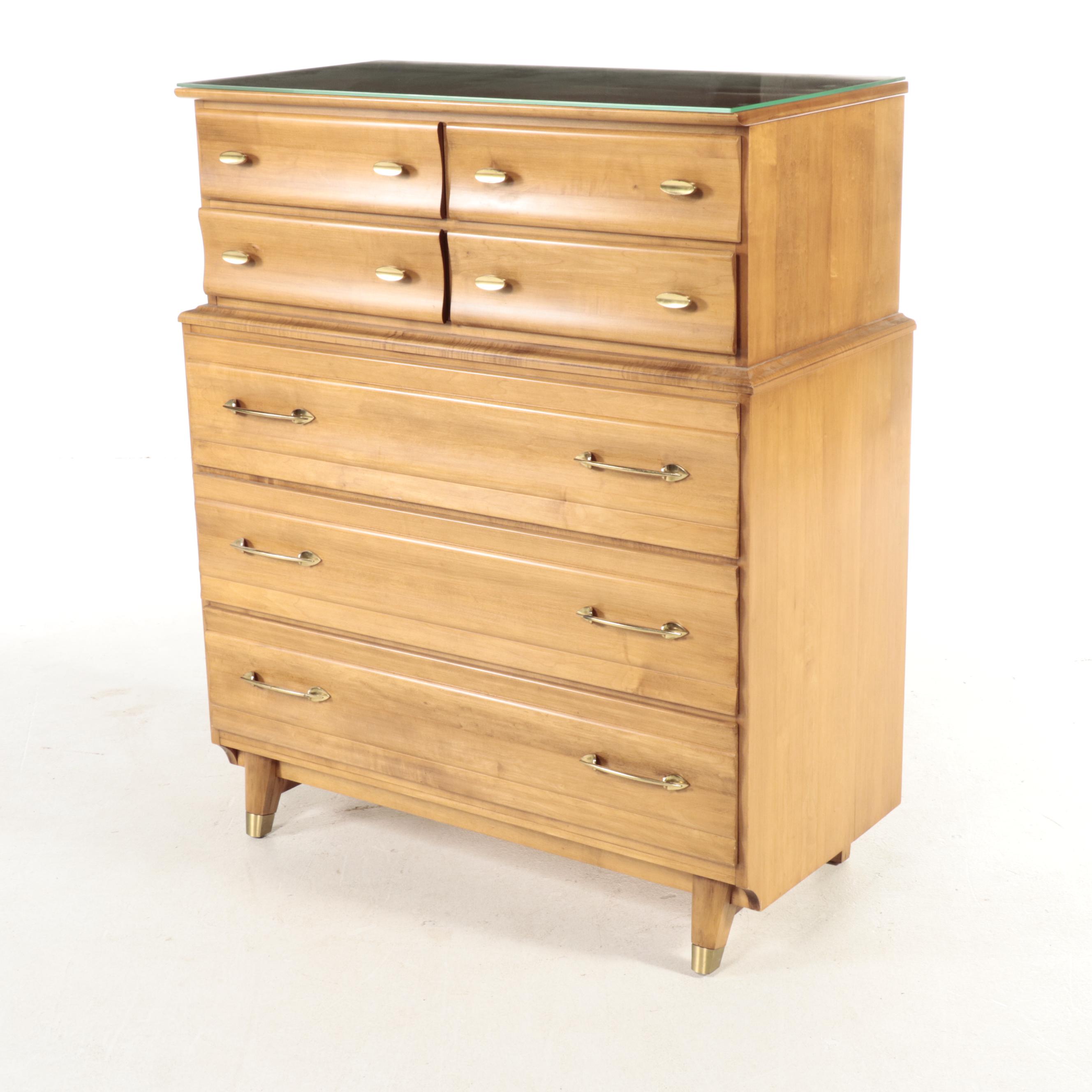 Kling Mid Century Modern Maple Dresser EBTH