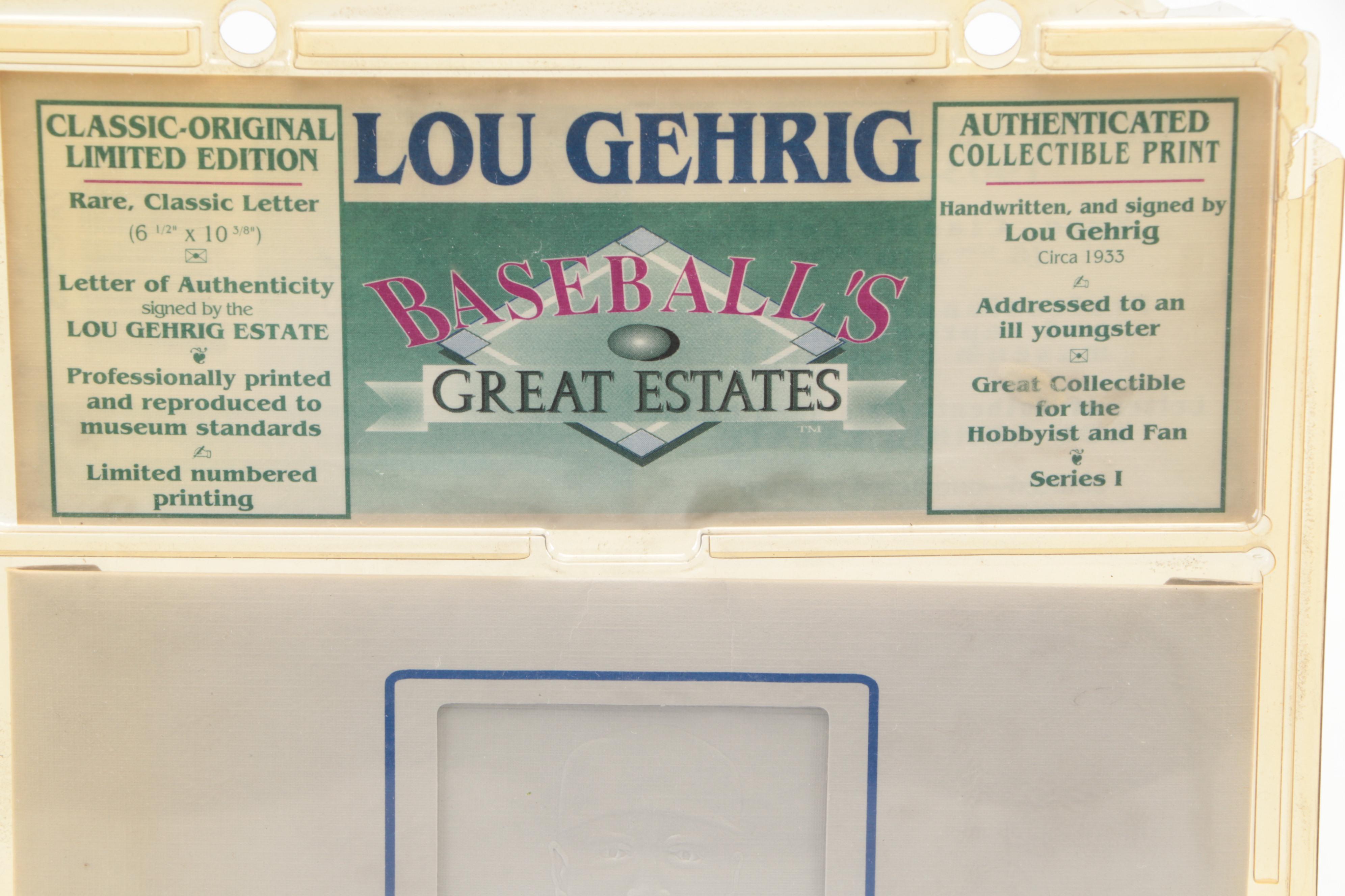 Pete Rose Signed Baseball with Baseball Stamps in Display, and More