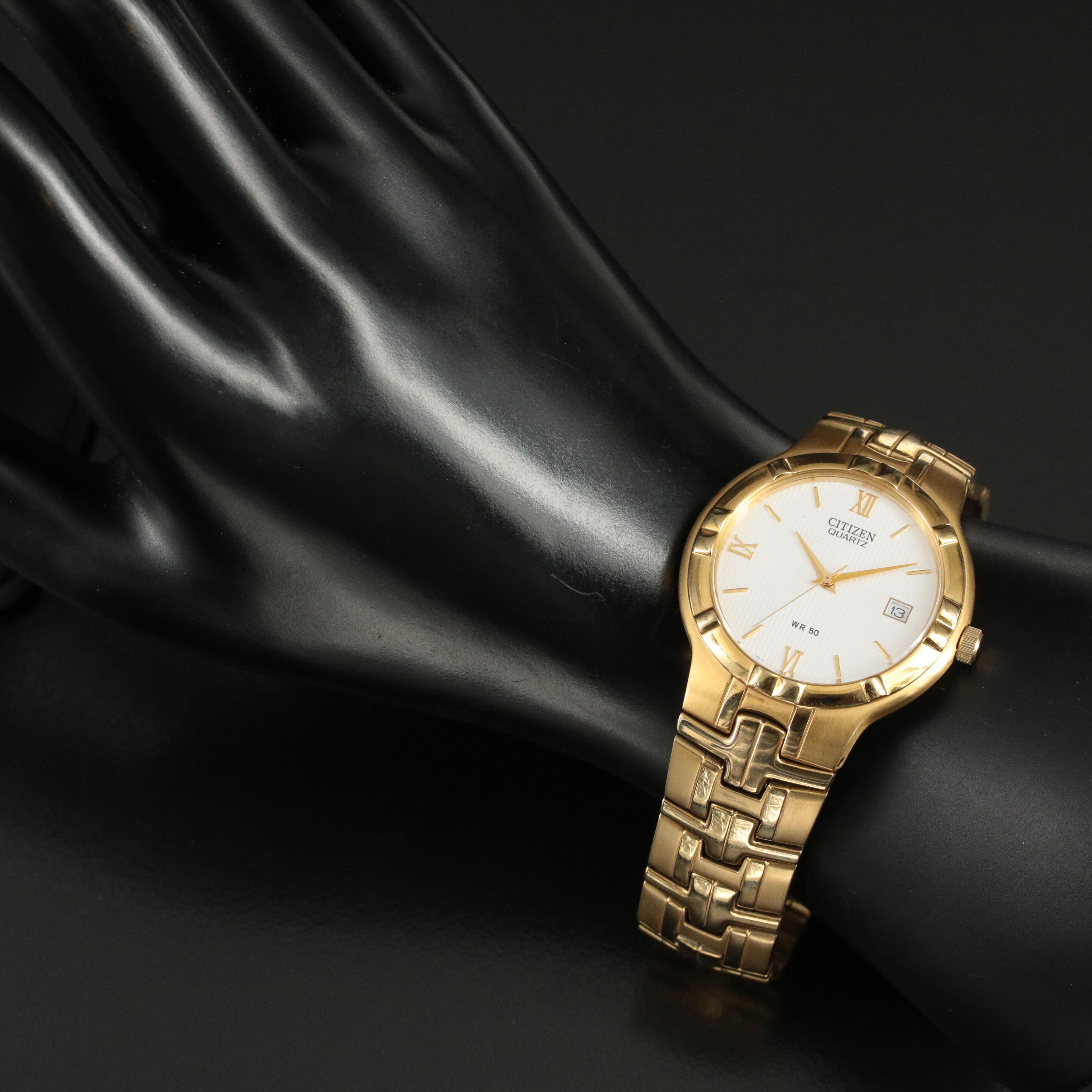Citizen Gold-Tone Date Watch