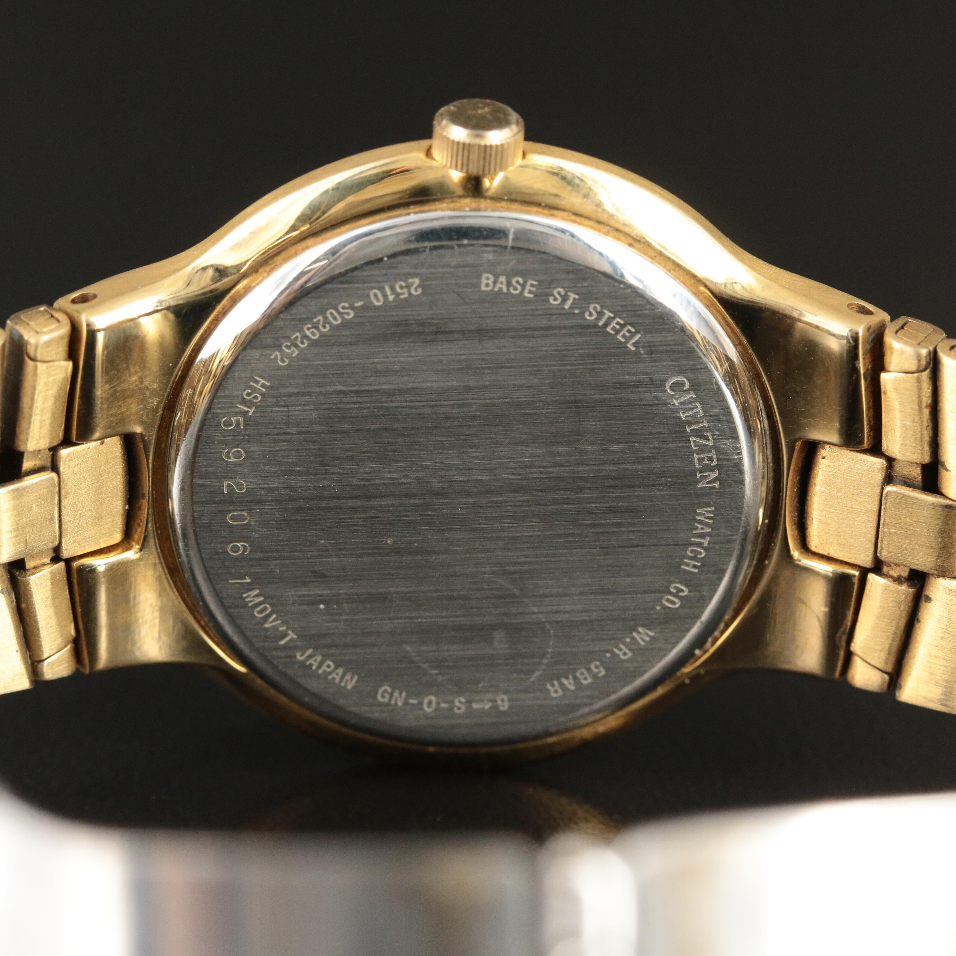 Citizen Gold-Tone Date Watch