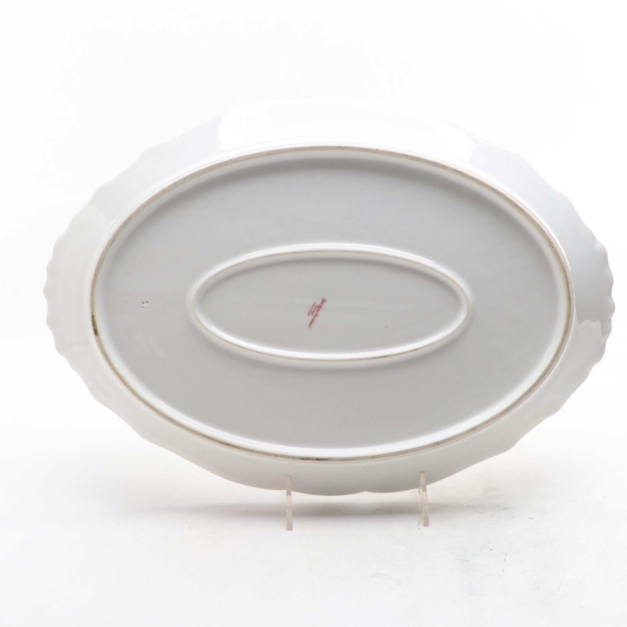 Theodore Haviland Limoges Porcelain Serving Platters, Late 19th/ Early 20th C.