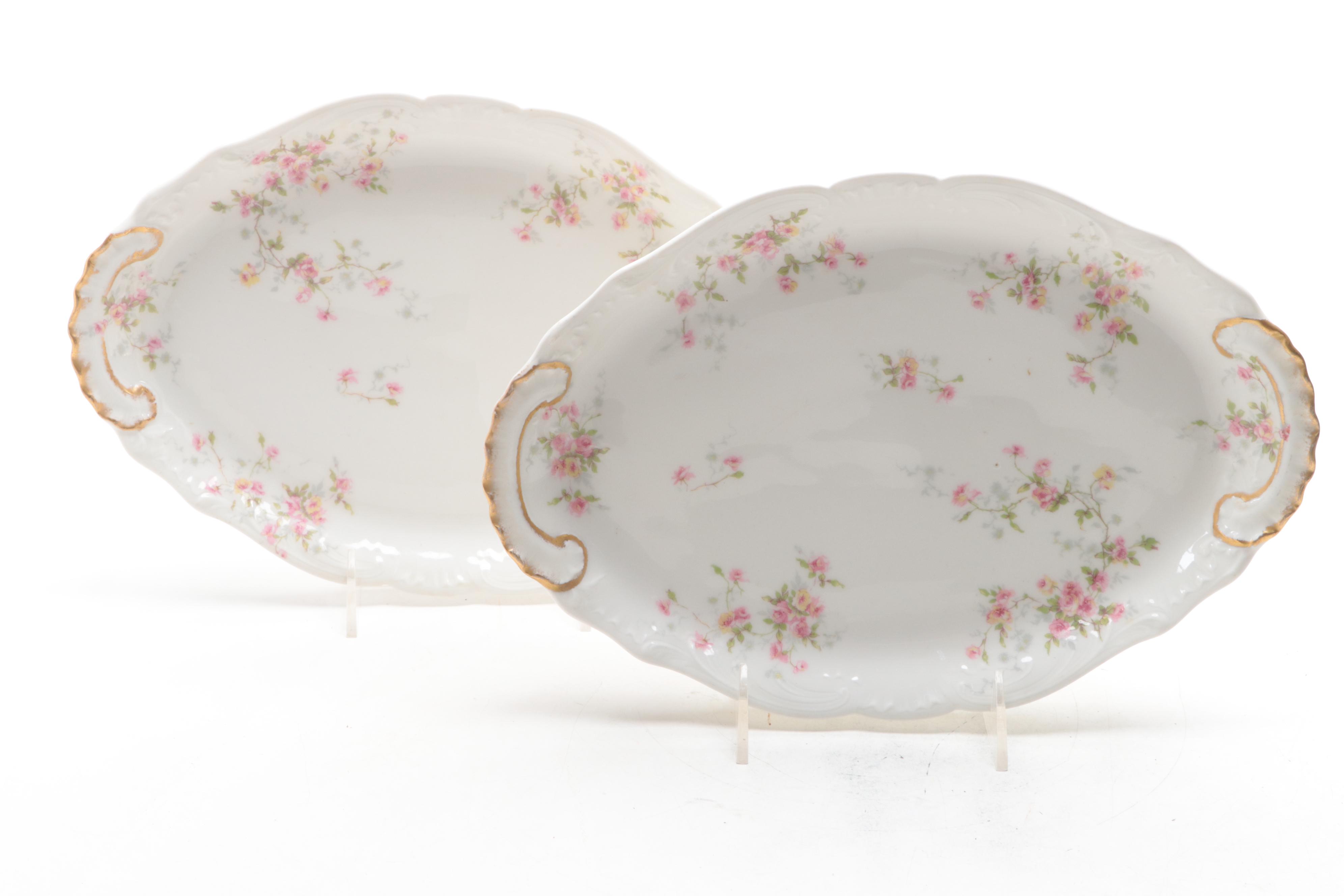 Theodore Haviland Limoges Porcelain Serving Platters, Late 19th/ Early 20th C.