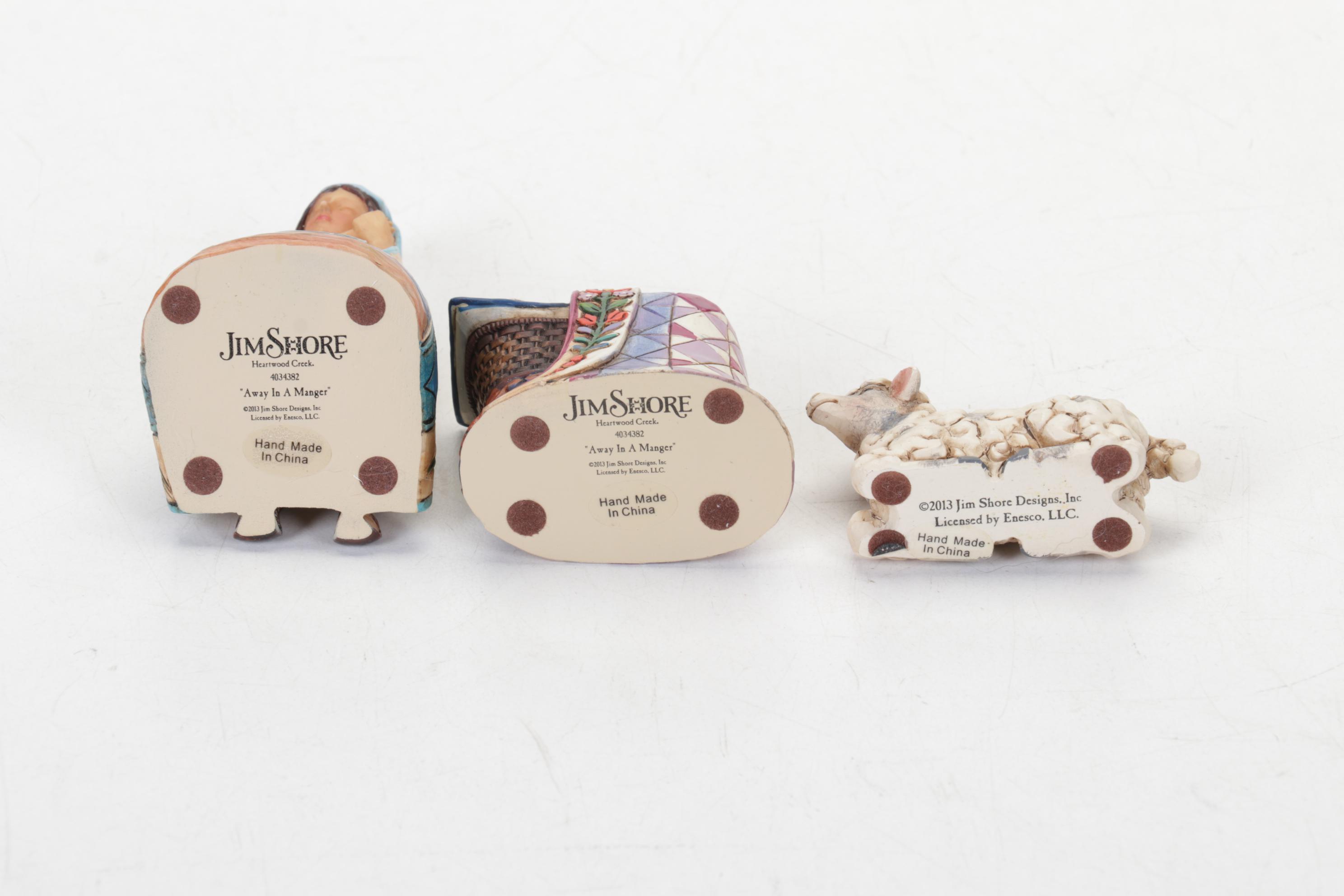 Jim Shore Heartwood Creek Nativity, Tabletop "Holiday Harmony" Angel, 2013-2014