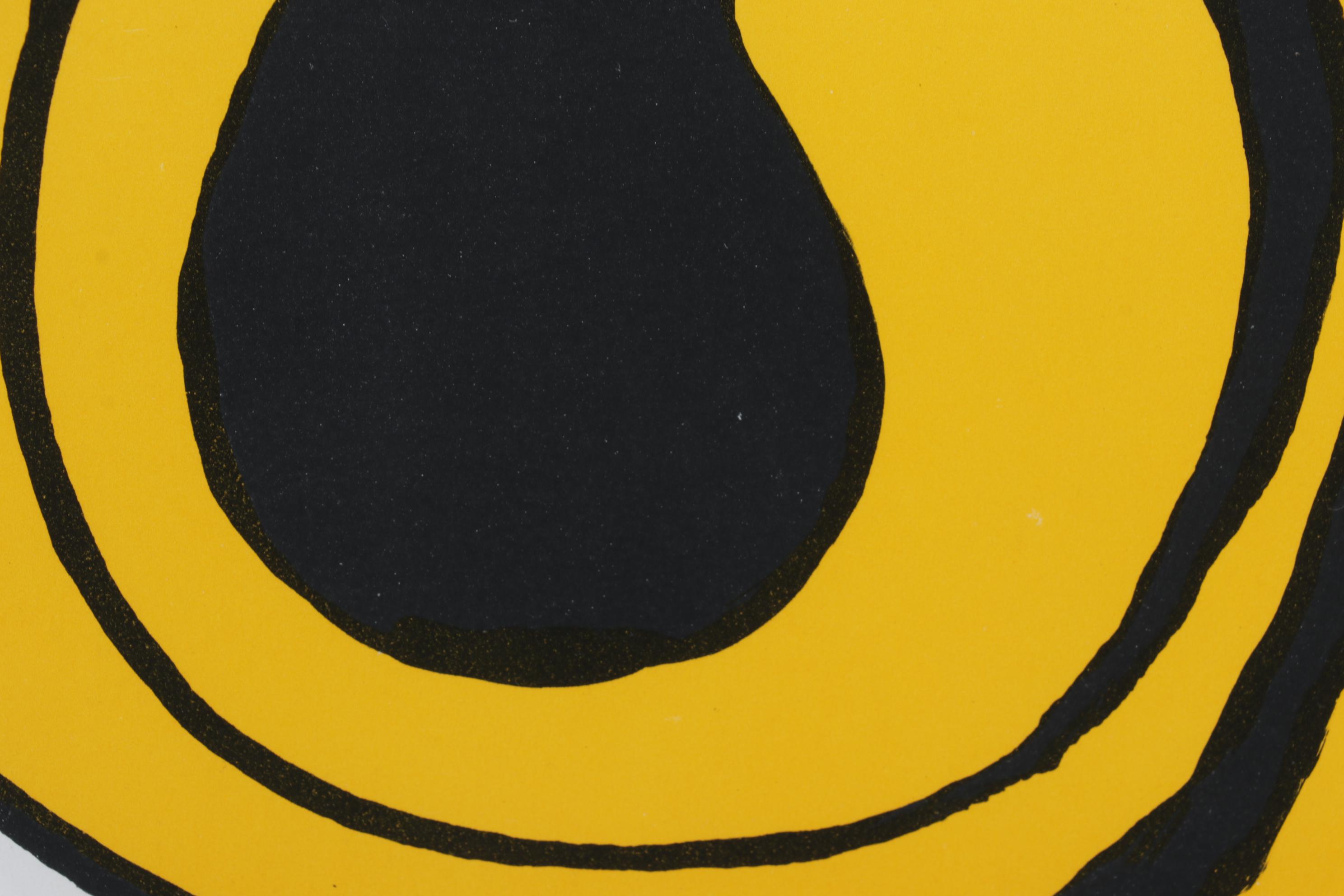 Alexander Calder Color Lithograph for "Derrière le Miroir," 1971