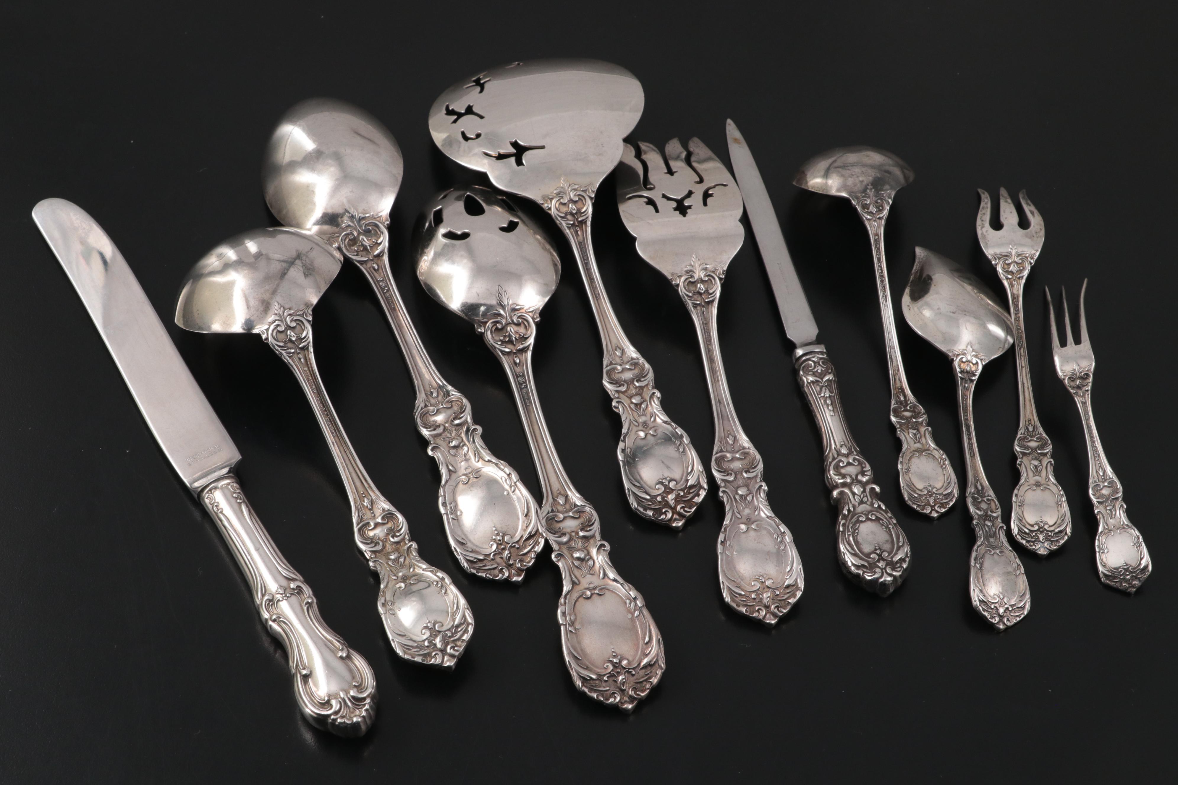 Reed & Barton "Francis I" Sterling Silver Flatware, Mid to Late 20th Century