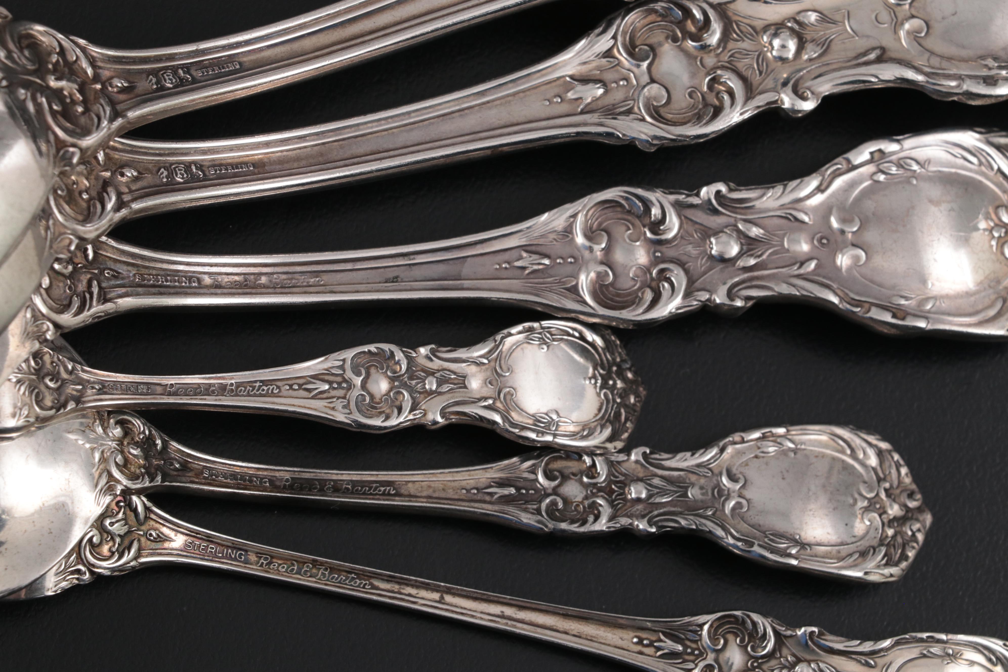 Reed & Barton "Francis I" Sterling Silver Flatware, Mid to Late 20th Century